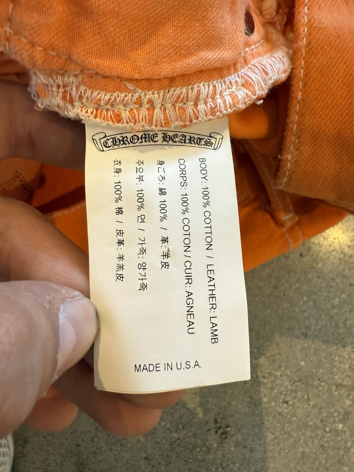 Chrome Hearts Art basel jeans x virgil abloh Size US 33 - 4 Thumbnail