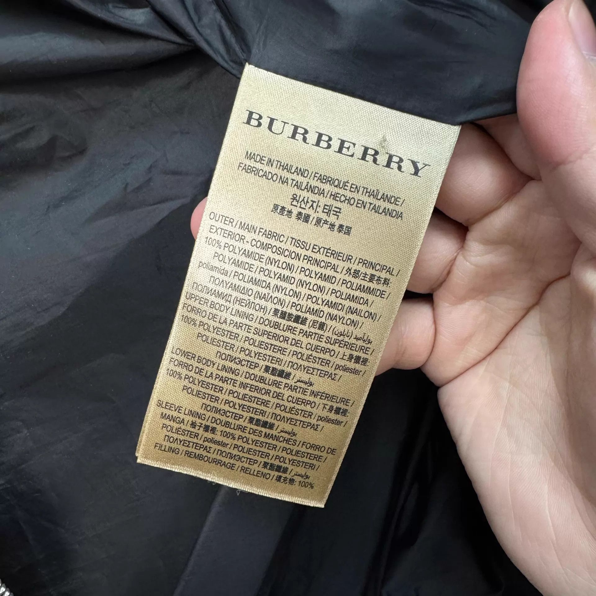 Burberry Burberry arm logo fur collar down coat XS 98 New Size XS / US 0-2 / IT 36-38 - 7 Thumbnail