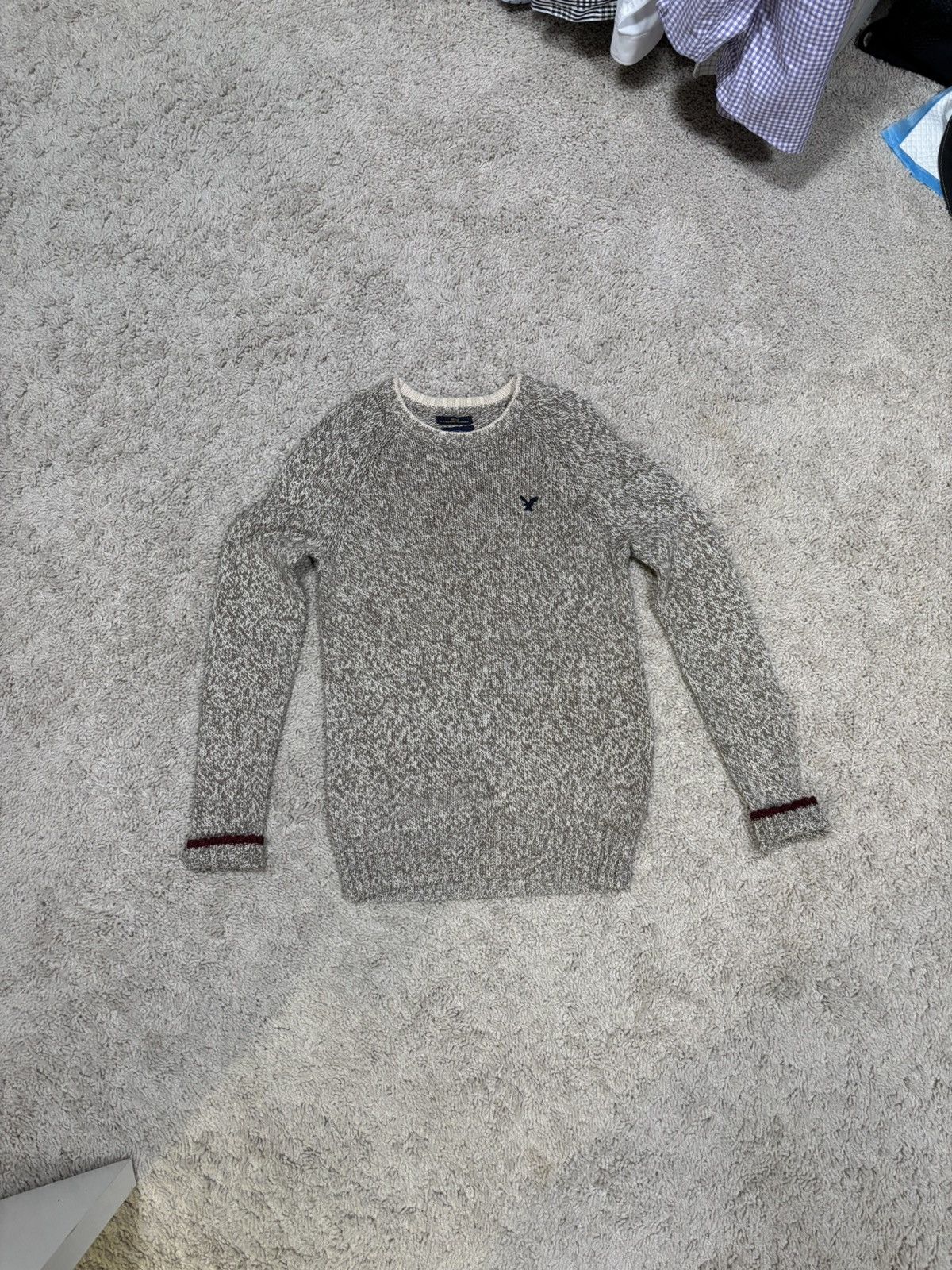 American Eagle Outfitters Vintage American Eagle knit wool sweater - size medium Size US M / EU 48-50 / 2 - 1 Thumbnail