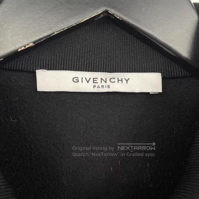 Givenchy Givenchy Velvet Embroidered Quadrant Letter Zip-Up Jacket Size US L / EU 52-54 / 3 - 3 Thumbnail