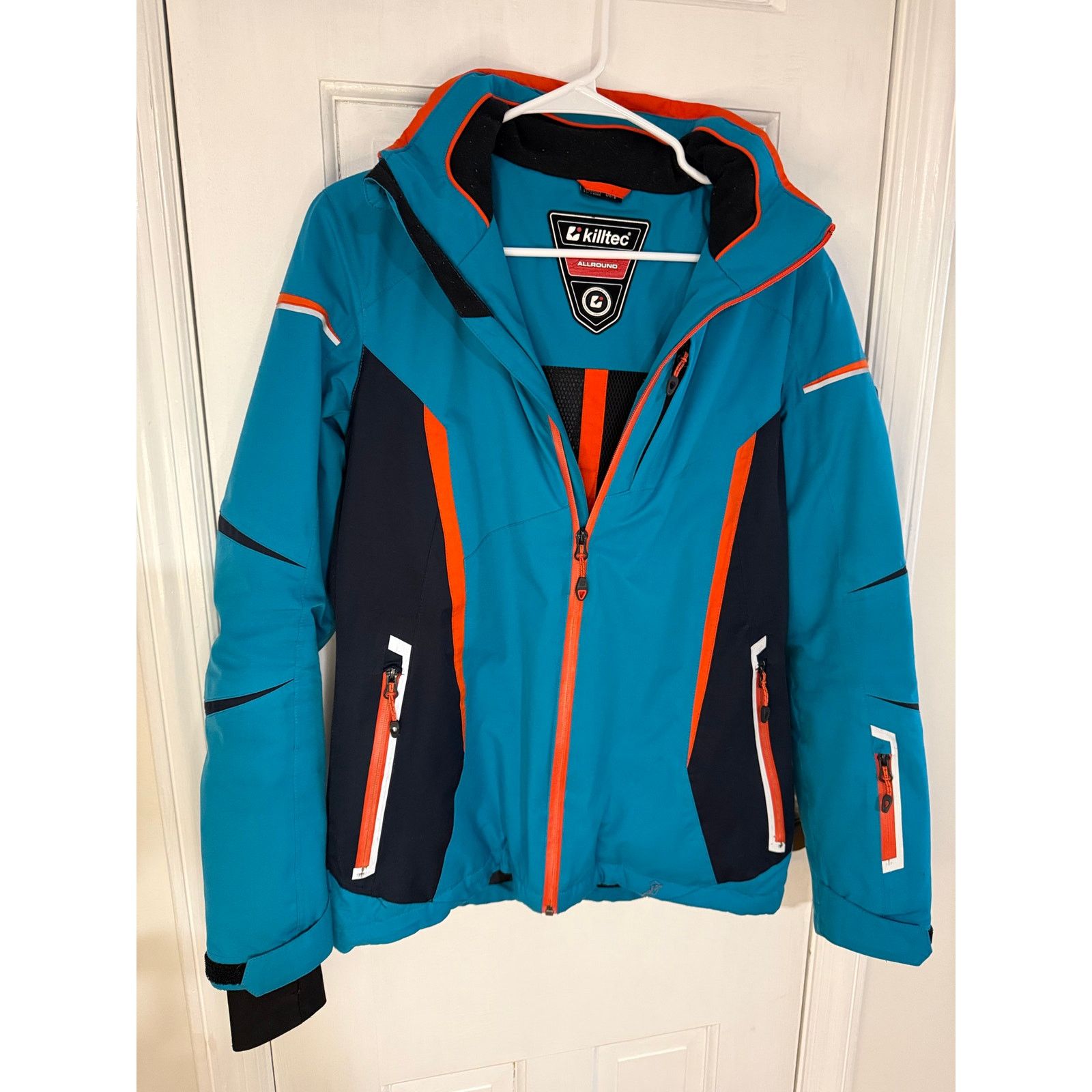 Vintage Killtec Blue Women's Ski Jacket Windproof, Waterpoof, Small Size S / US 4 / IT 40 - 1 Thumbnail