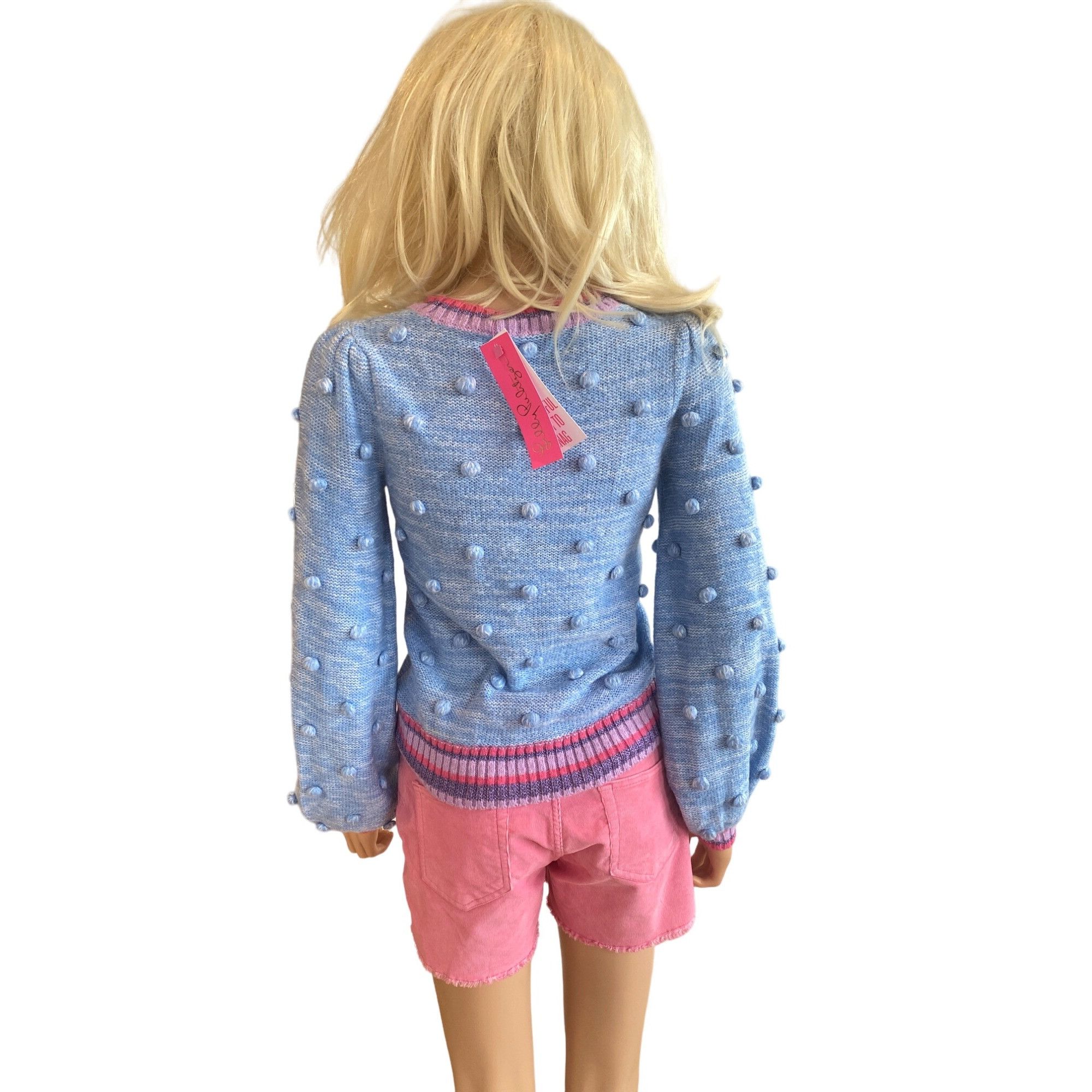 Lilly Pulitzer NWT Lilly Pulitzer $168 Verna Sweater W’s XXS Blue Pink Size XXS / US 00 / IT 34 - 6 Thumbnail