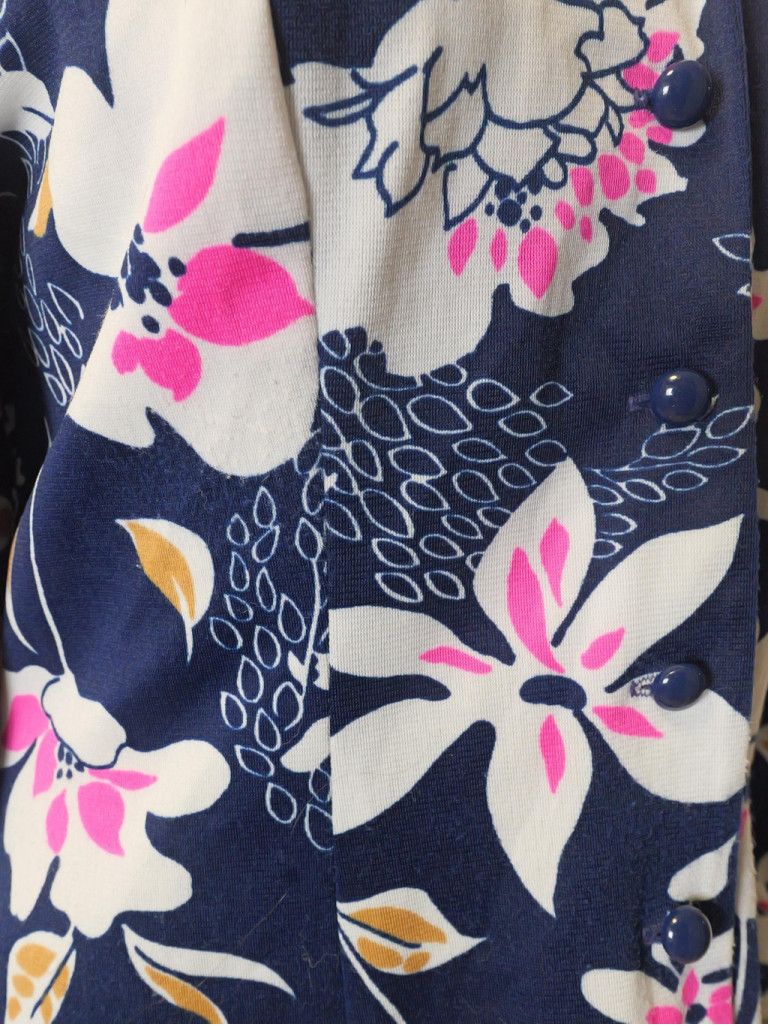 Vintage 1970’s plus size women’s vintage casual floral day dress Size M / US 6-8 / IT 42-44 - 6 Thumbnail