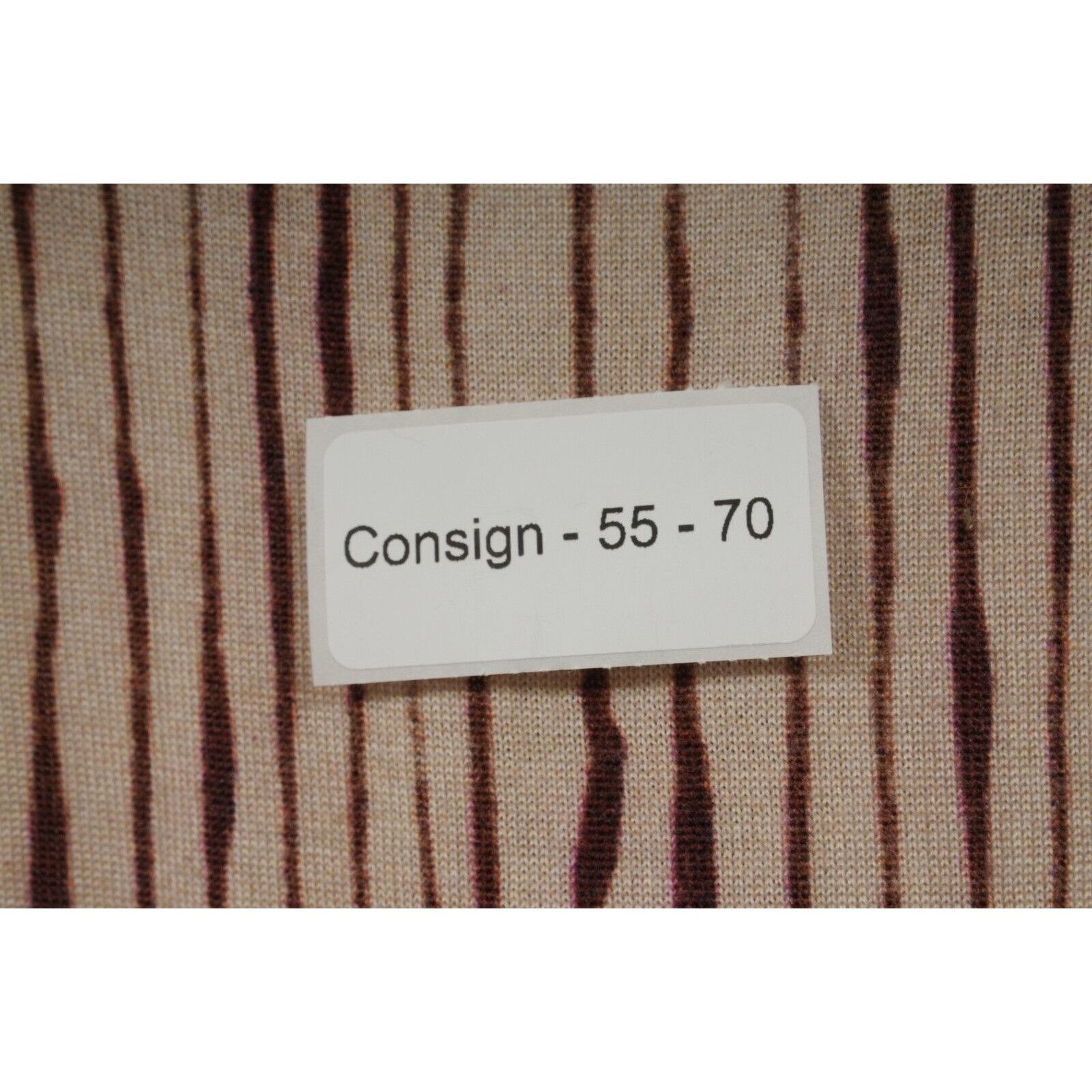 Bottega Veneta Striped Polo Shirt IT 54 Brown Red Size US L / EU 52-54 / 3 - 6 Thumbnail