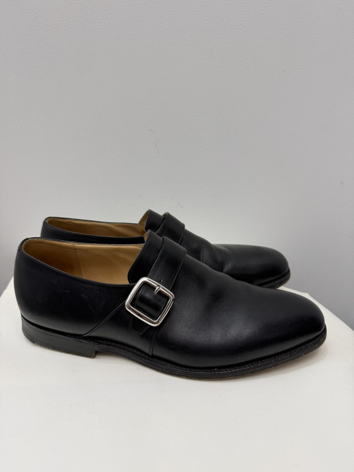 Church's Church's Custom Grade Leather Single Monk Size US 10.5 / EU 43-44 - 1 Thumbnail