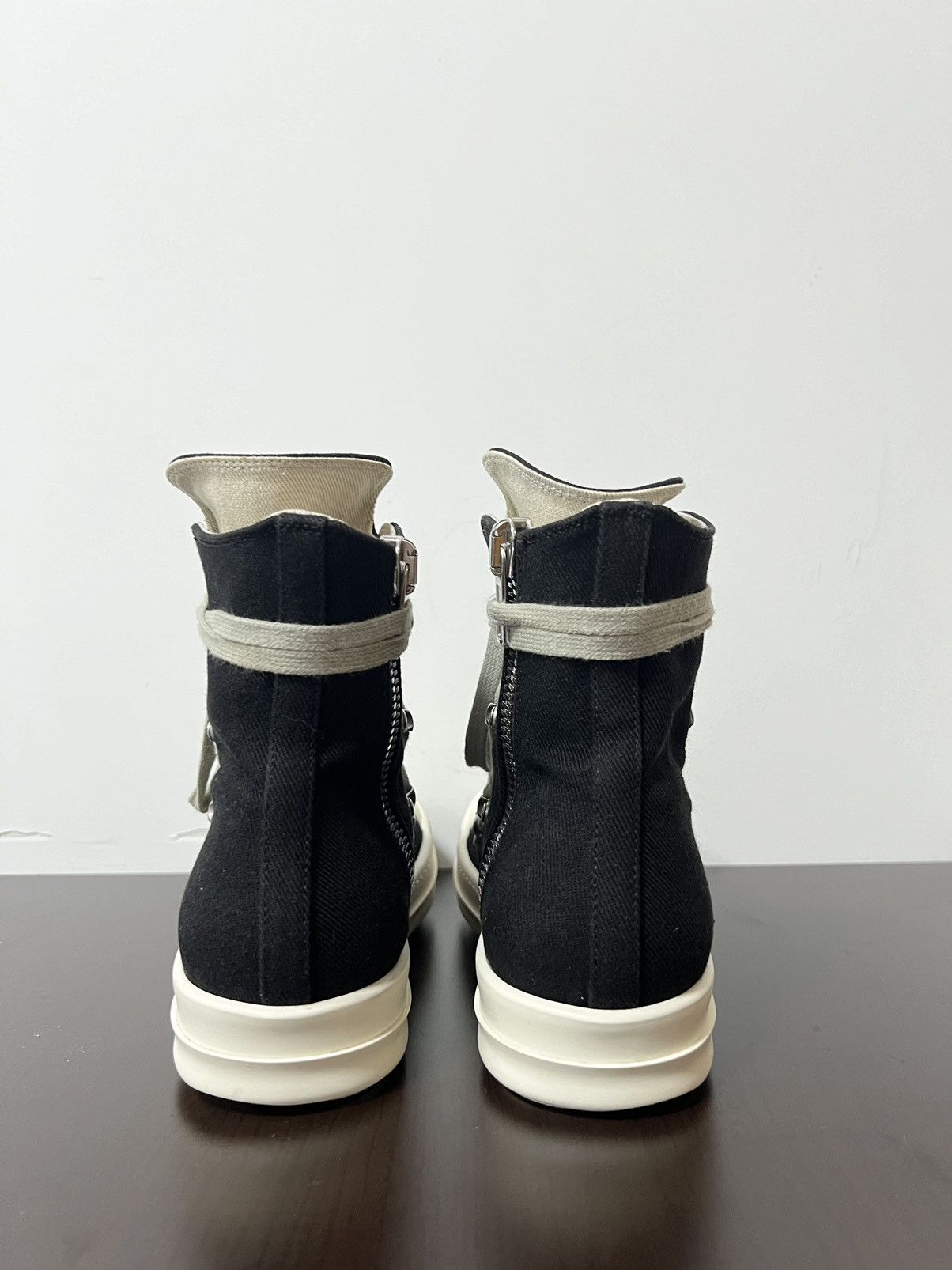 Rick Owens Drkshdw Rick owens drkshdw hexagram ramones high top sneakers sz 37 Size US 7 / IT 37 - 6 Thumbnail