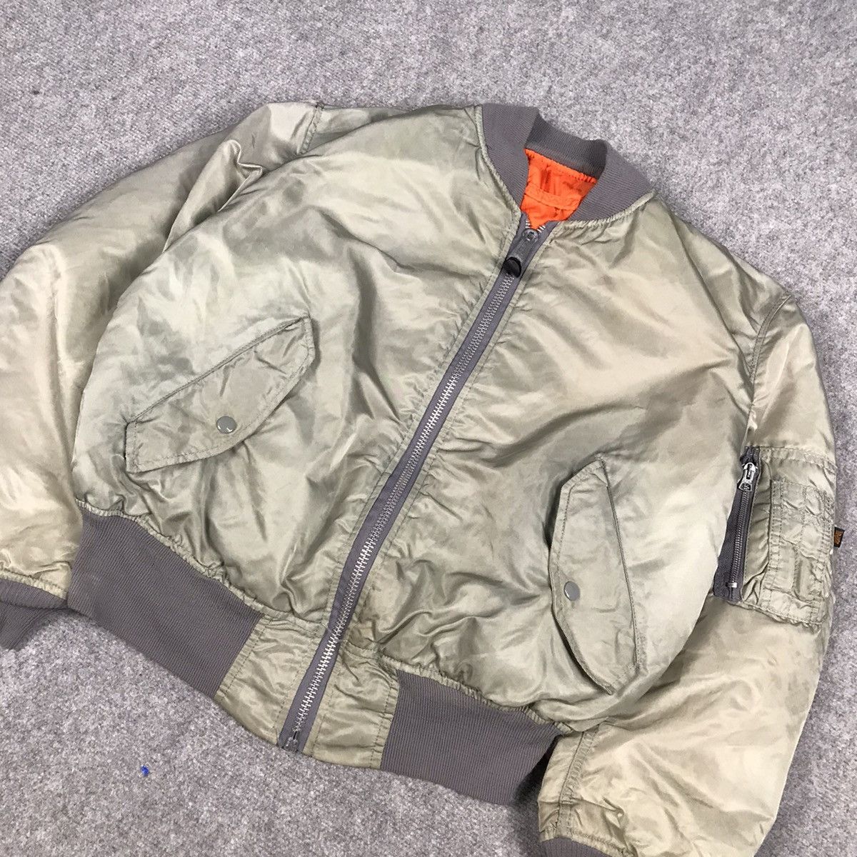 Other ALPHA INDUSTRIES MA-1 BOMBER JACKET Size US L / EU 52-54 / 3 - 5 Thumbnail