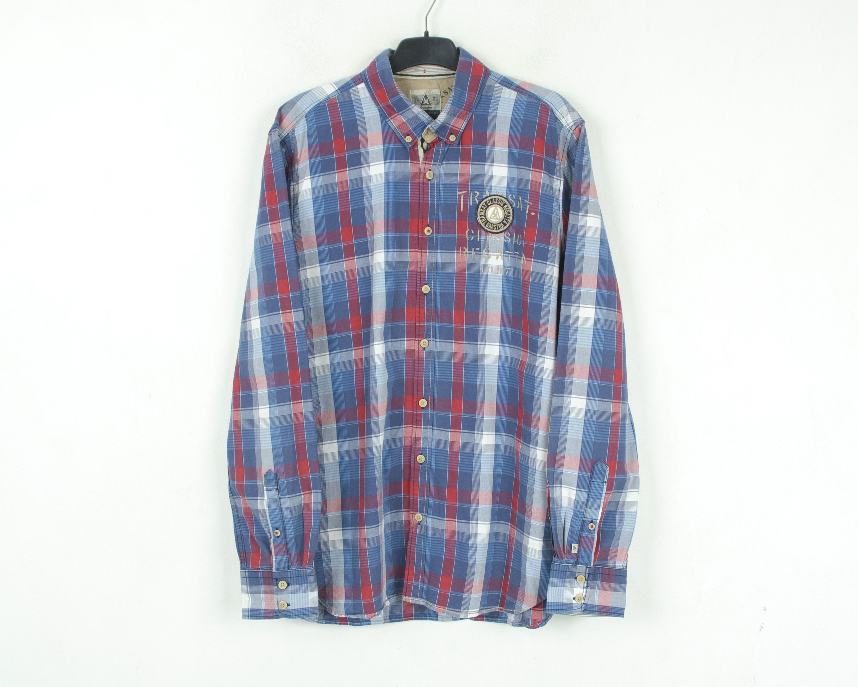 Other GAASTRA L Casual Shirt Cotton Check Plaid Tartan Long Sleev Size US L / EU 52-54 / 3 - 1 Thumbnail