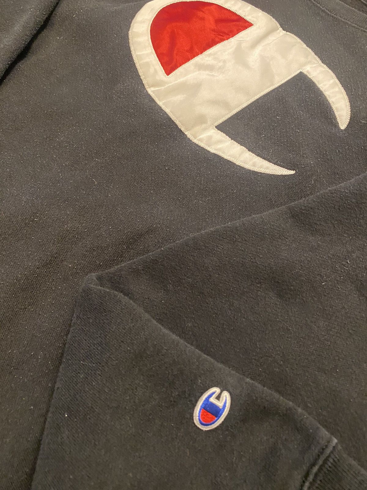 Champion × Vintage Vintage Champion (reverse weave) Big Logo Sweater Size US L / EU 52-54 / 3 - 2 Thumbnail