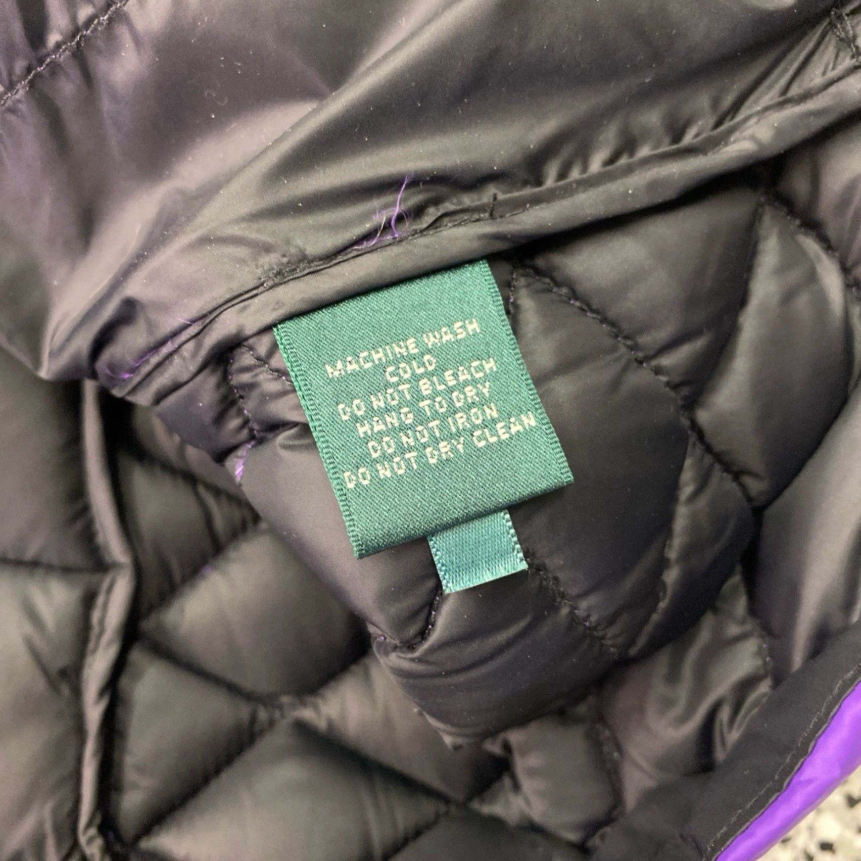 Ralph Lauren Lauren Ralph Lauren Winter Purple Quilted Vest Faux Fur Collar 2XL Vest Women Quilted Collared Softshell Polyester Lining Faux Fur Winter Casual Size XXL / US 16-18 / IT 52-54 - 4 Thumbnail