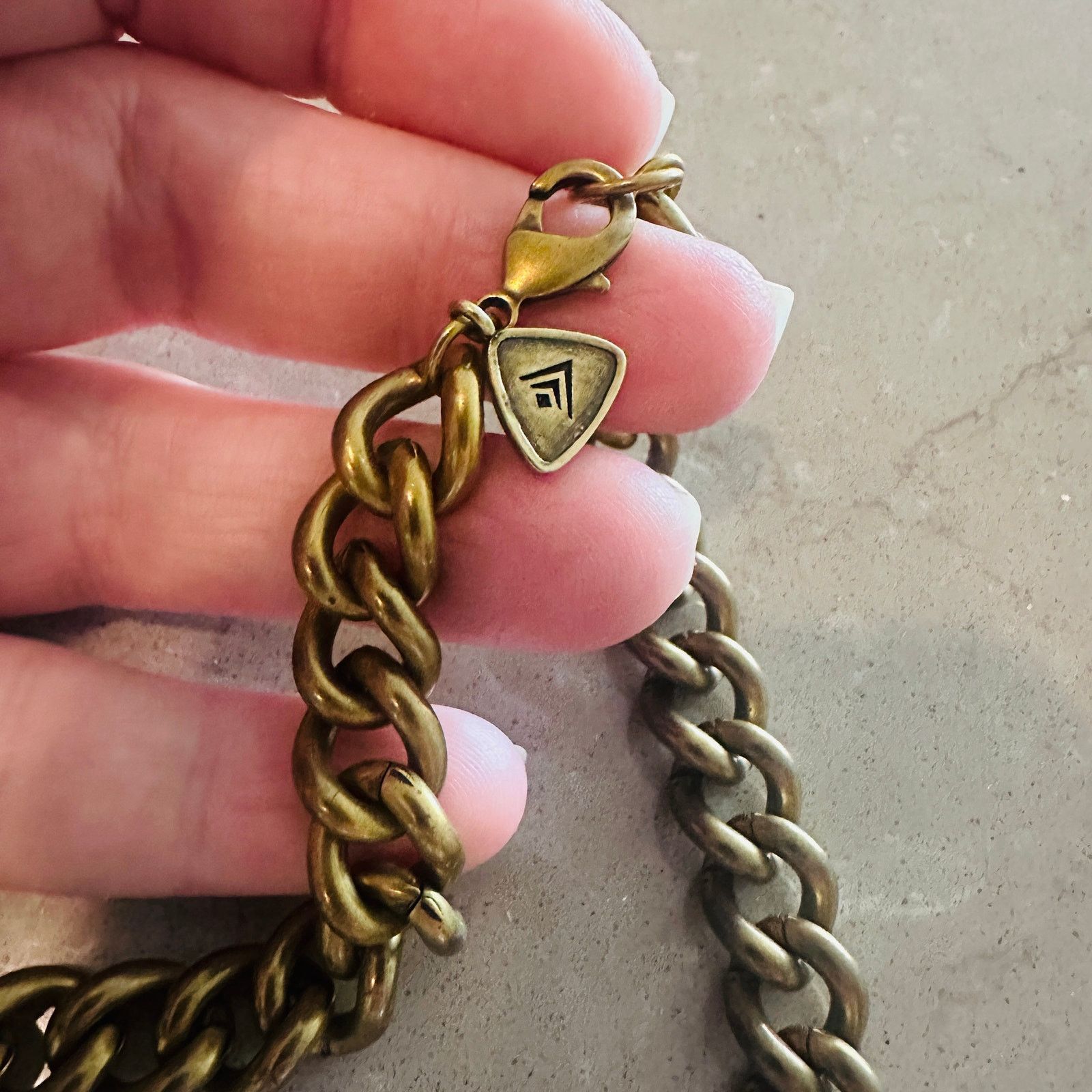 Other Silpada Crystal Bead Brass Chain Necklace with Pyrite Size ONE SIZE - 7 Thumbnail