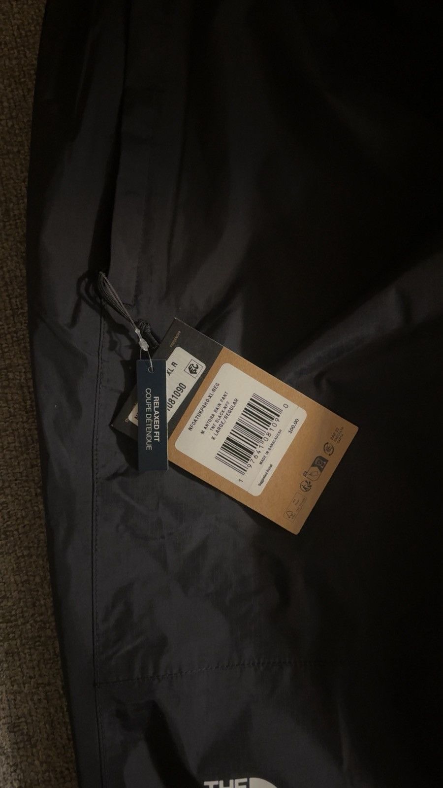 The North Face North Face Black Antora Rain Pantd Size US 40 / EU 56 - 4 Thumbnail