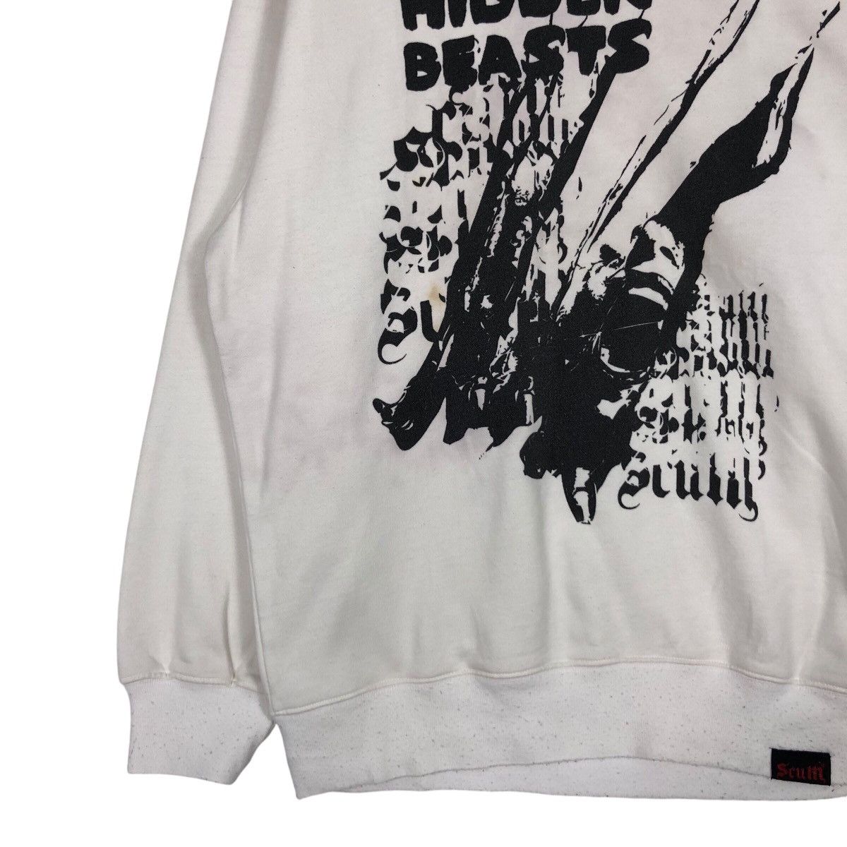 Japanese Brand Hidden Beast Scum Streetwear Sweatshirt Large Size US L / EU 52-54 / 3 - 3 Thumbnail