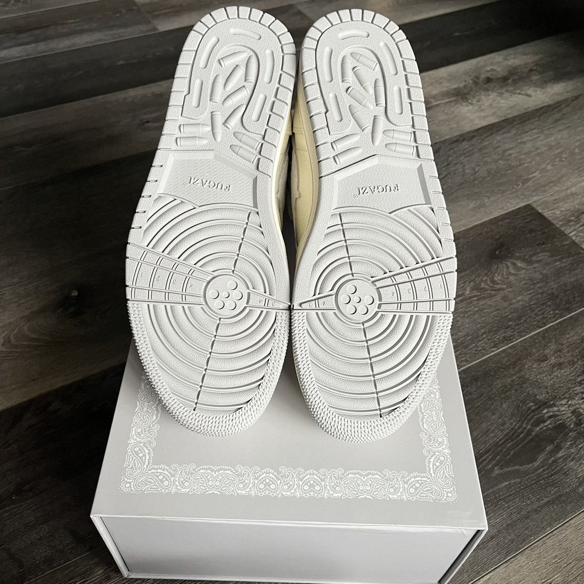Fugazi New Fugazi One in The Chamber High White/Grey Shoes Size 11 Size US 11 / EU 44 - 4 Thumbnail