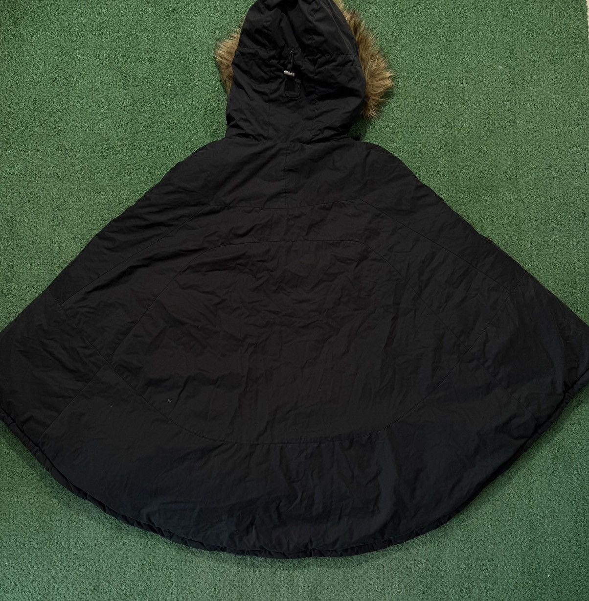 Pajar Pajar Canada Down Poncho Black Jacket Faux Fur Hood Size US M / EU 48-50 / 2 - 2 Thumbnail