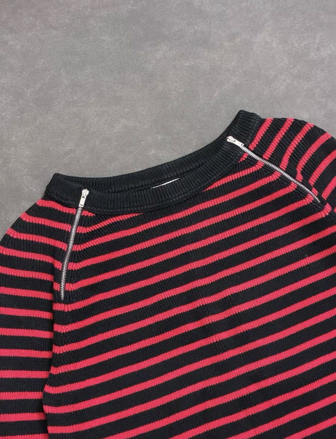 Hedi Slimane Hedi Slimane × Saint Laurent Paris AW15Sweater Zipped Collar Size US S / EU 44-46 / 1 - 3 Thumbnail