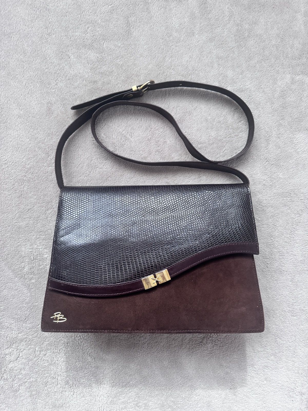 Pierre Balmain Vintage Pierre Balmain Leather Bag, circa 1960s Size ONE SIZE - 1 Thumbnail
