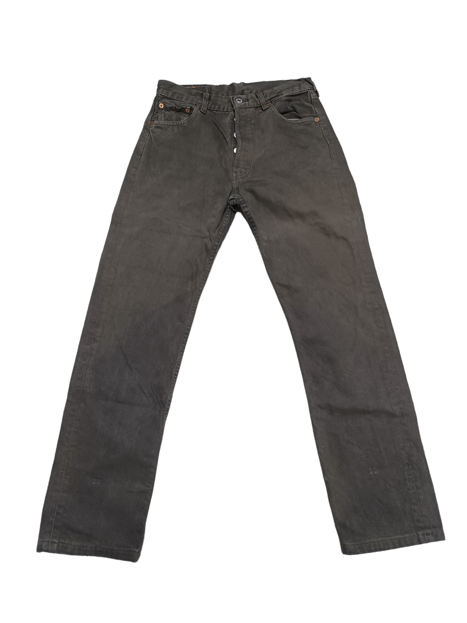Levi's Vintage Clothing VINTAGE 90S MADE IN SPAIN DISTRESSED LEVIS 501 JEANS DENIM Size US 30 / EU 46 - 1 Thumbnail