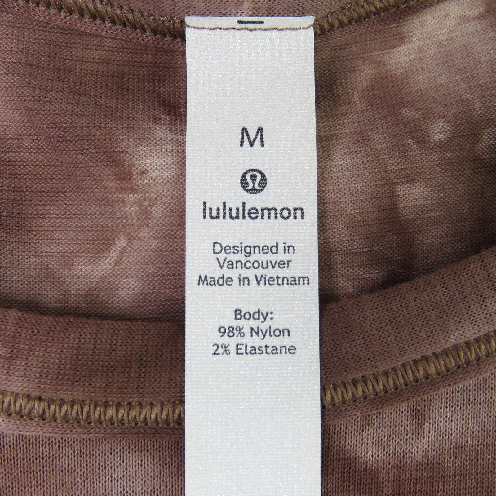 Lululemon Lululemon Long for Length Tank Brown Medium Tie Dye Size M / US 6-8 / IT 42-44 - 8 Thumbnail