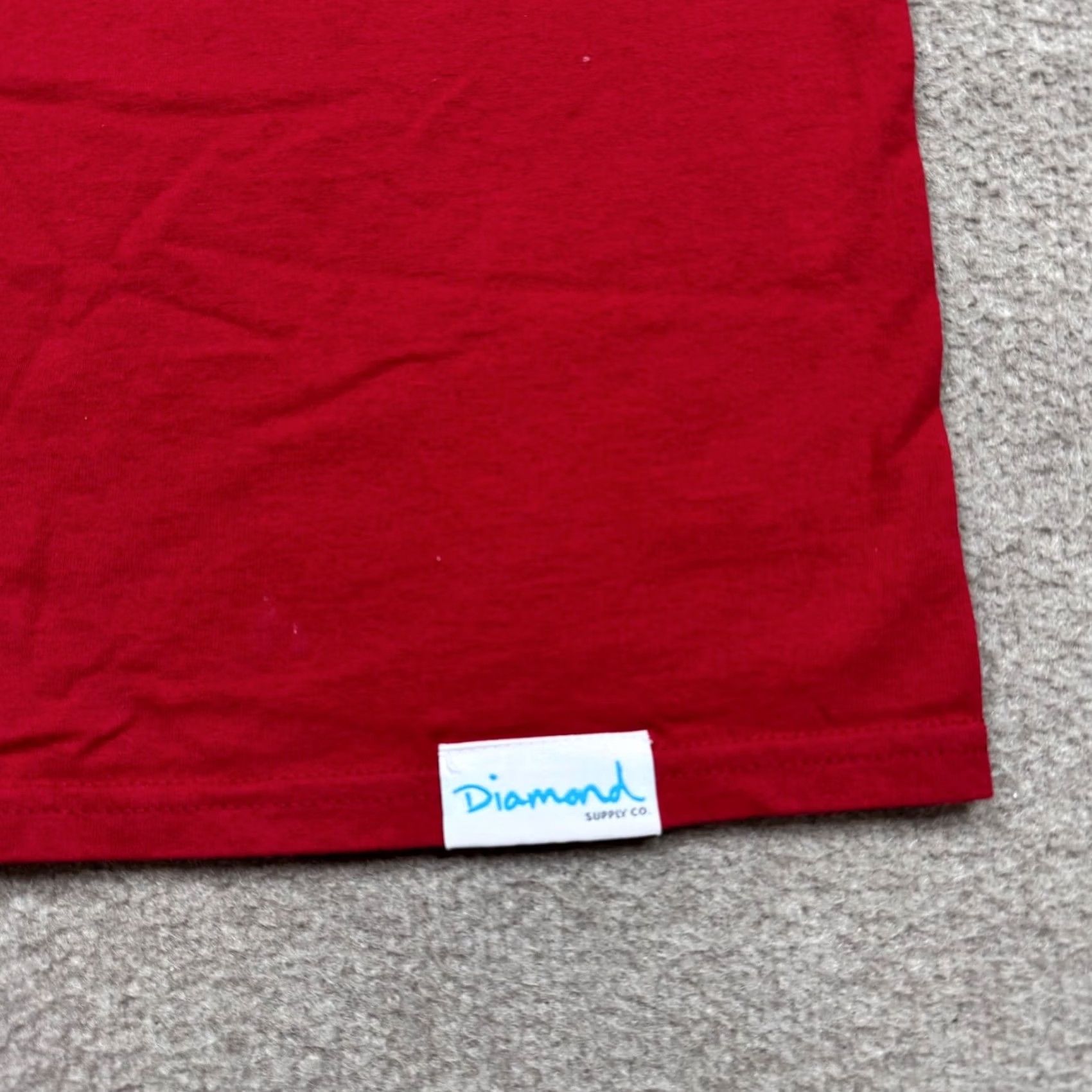 Diamond Supply Co. Diamond Supply Shirt Adult Small Red Short Sleeve Football Skateboarding Mens Size US S / EU 44-46 / 1 - 5 Thumbnail