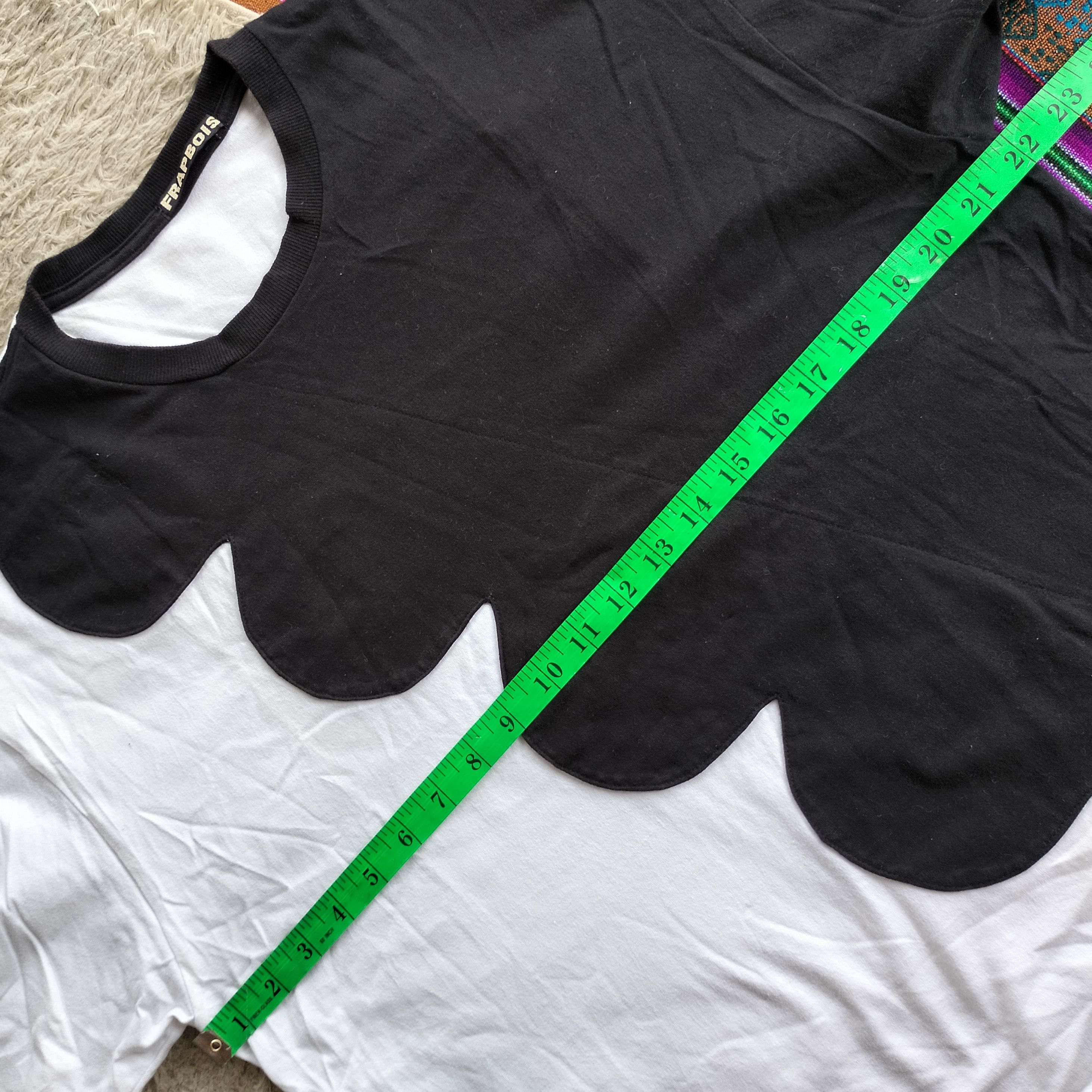 Frapbois Frapbois Eri utsugi black & white S/S shirt Size US M / EU 48-50 / 2 - 10 Thumbnail