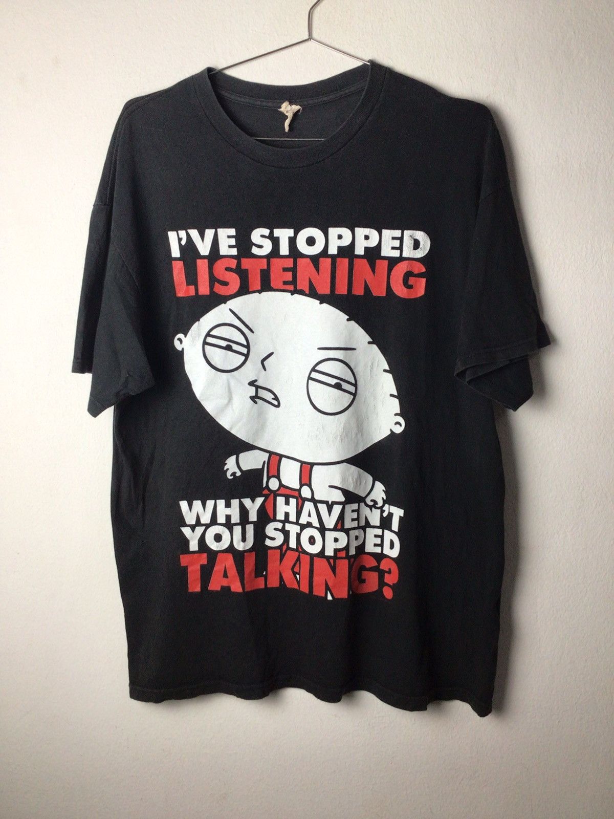 Cartoon Network Family Guy Stevie Stop Talking 00's Size US L / EU 52-54 / 3 - 2 Thumbnail