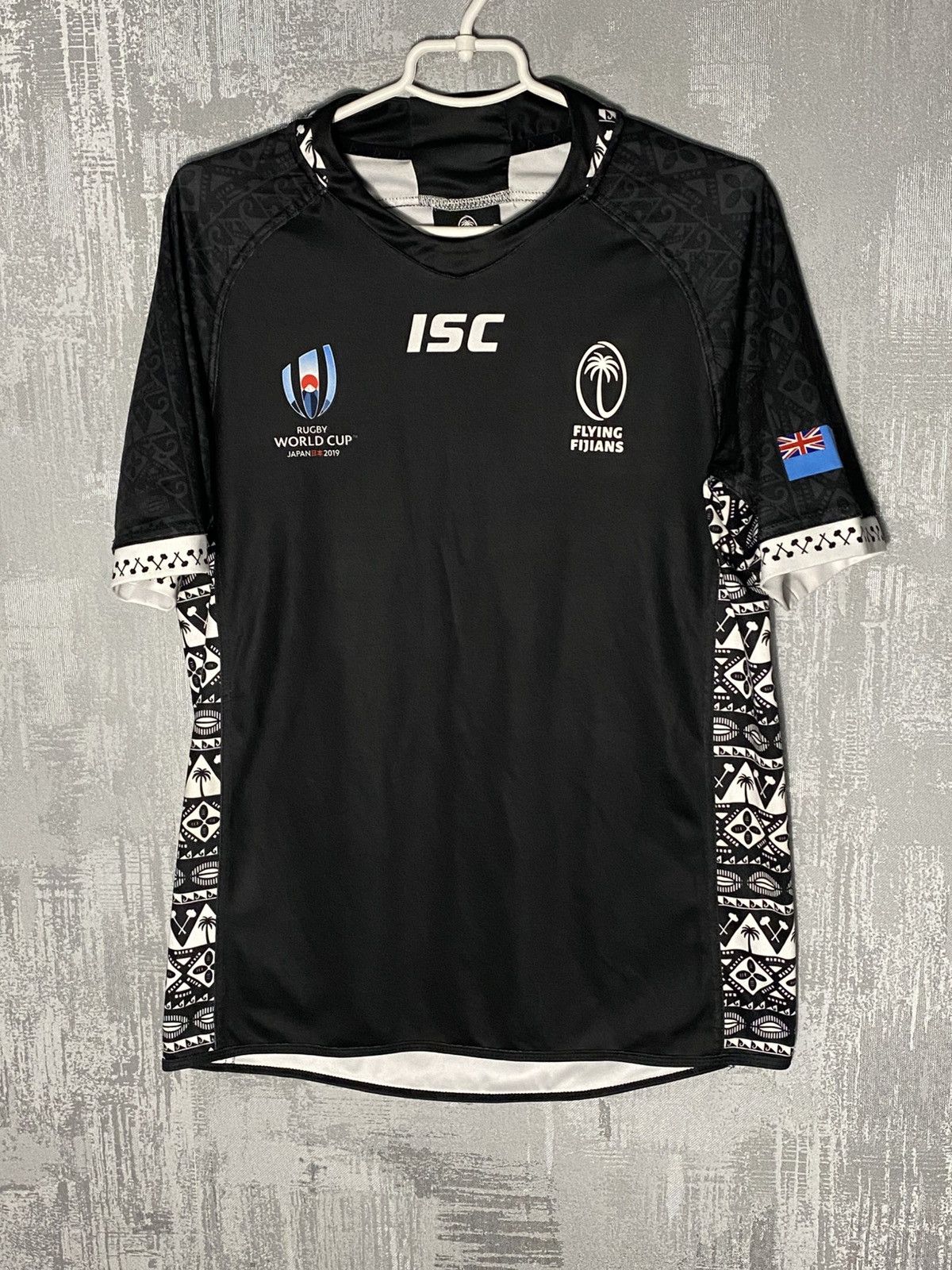 Canterbury of New Zealand × Fiji 2019 World Cup Japan ISC Fiji Rugby Jersey Shirt Size S Size US S / EU 44-46 / 1 - 1 Thumbnail