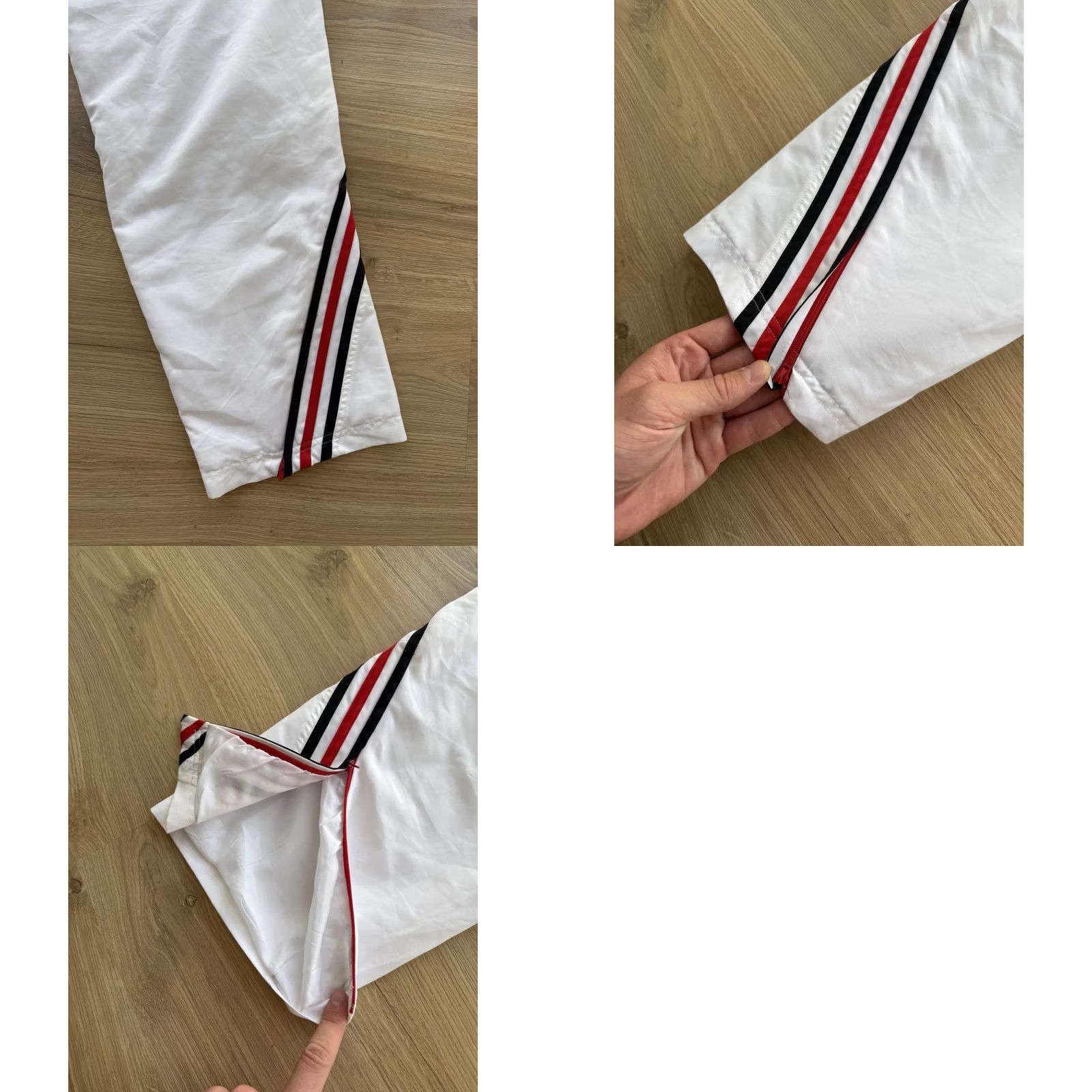 Adidas VINTAGE adidas AC MILAN Sweatpants Pants Men 42 White Soccer Football Adidas AC Milan Football Pants Mens Size US 42 / EU 58 - 10 Thumbnail