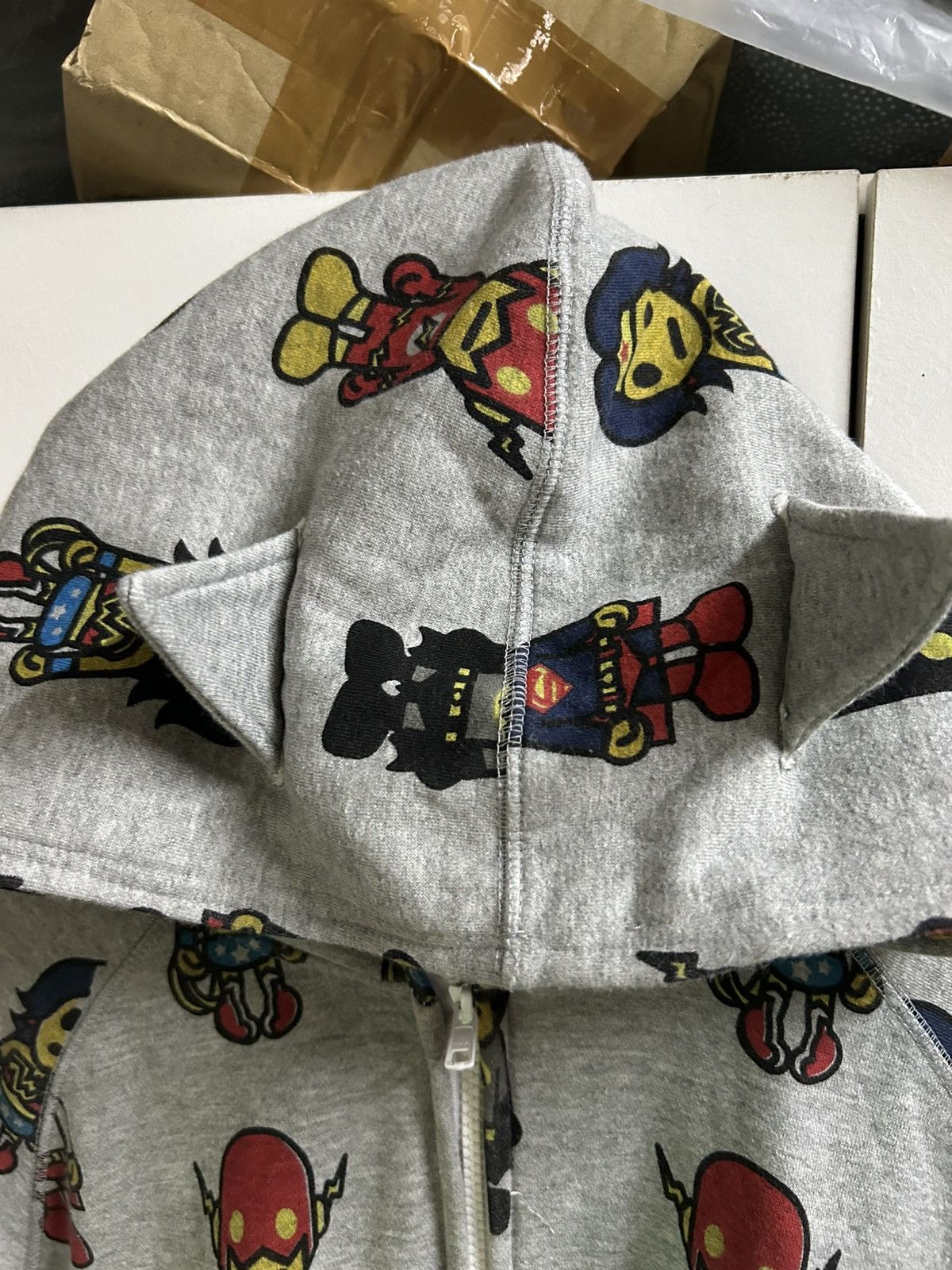 Bape × DC Comics Rare Baby Milo By A Bathing Ape DC Comics All Over Print Size US XL / EU 56 / 4 - 20 Thumbnail