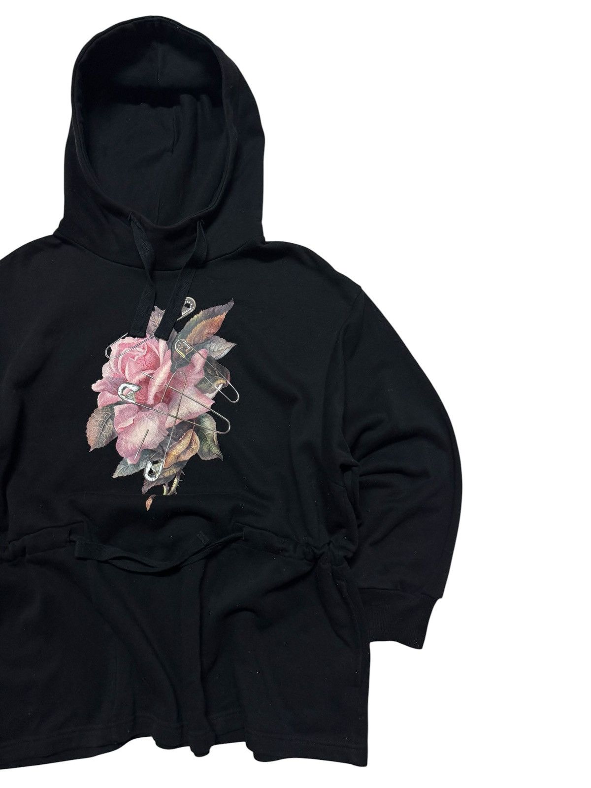 Undercover UNDERCOVER X GU PARACHUTE BAGGY FLORA BLACK HOODIE Size US M / EU 48-50 / 2 - 4 Thumbnail