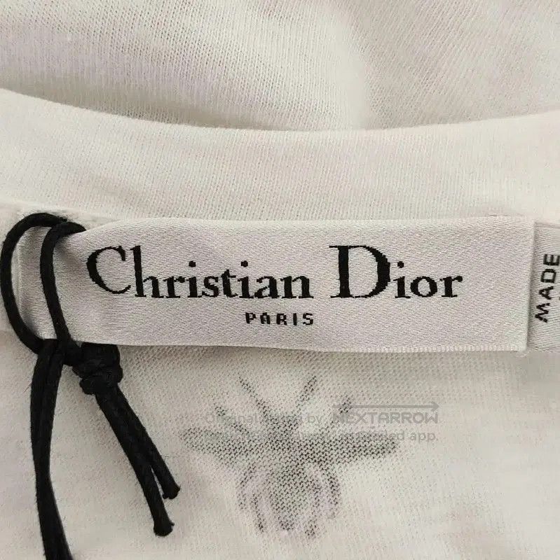 Dior Dior White Cotton Women's T. Size L / US 10 / IT 46 - 5 Thumbnail