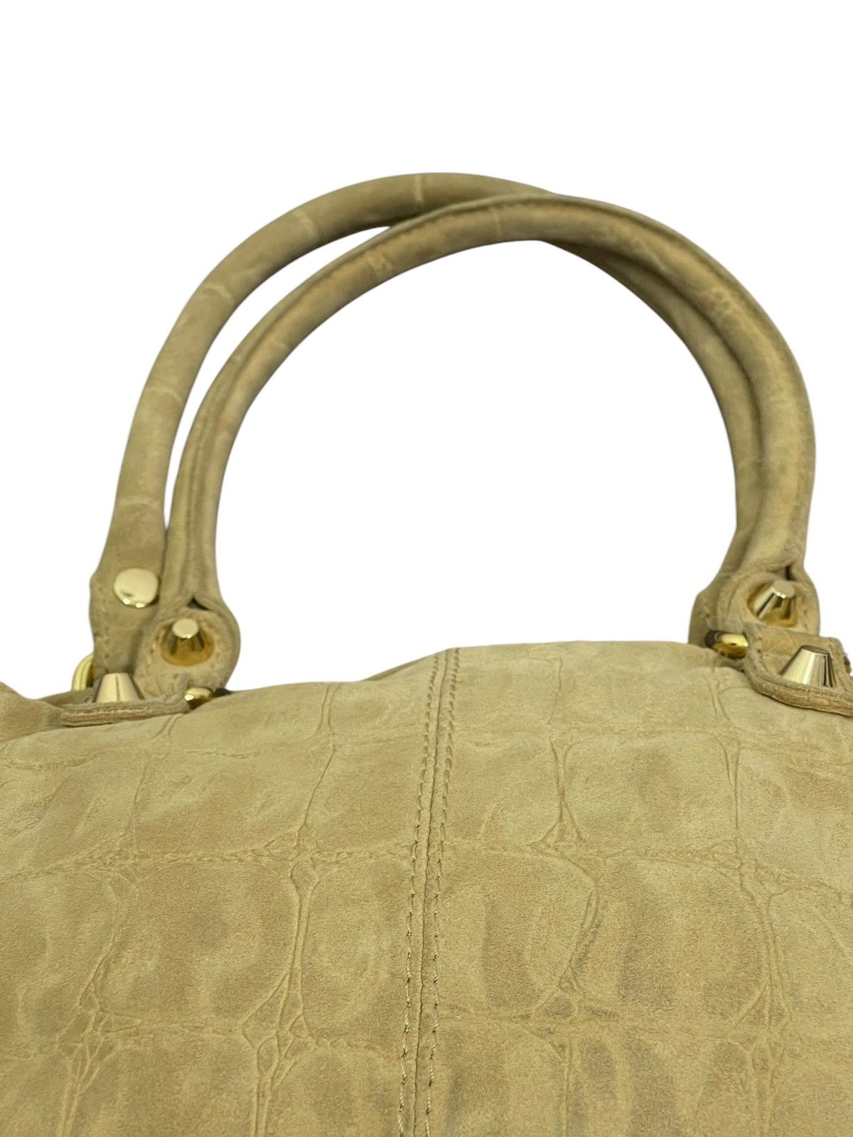 Genuine Leather Full Suede Leather Linea Pelle East-West Bag 1🟩6 Size ONE SIZE - 12 Thumbnail
