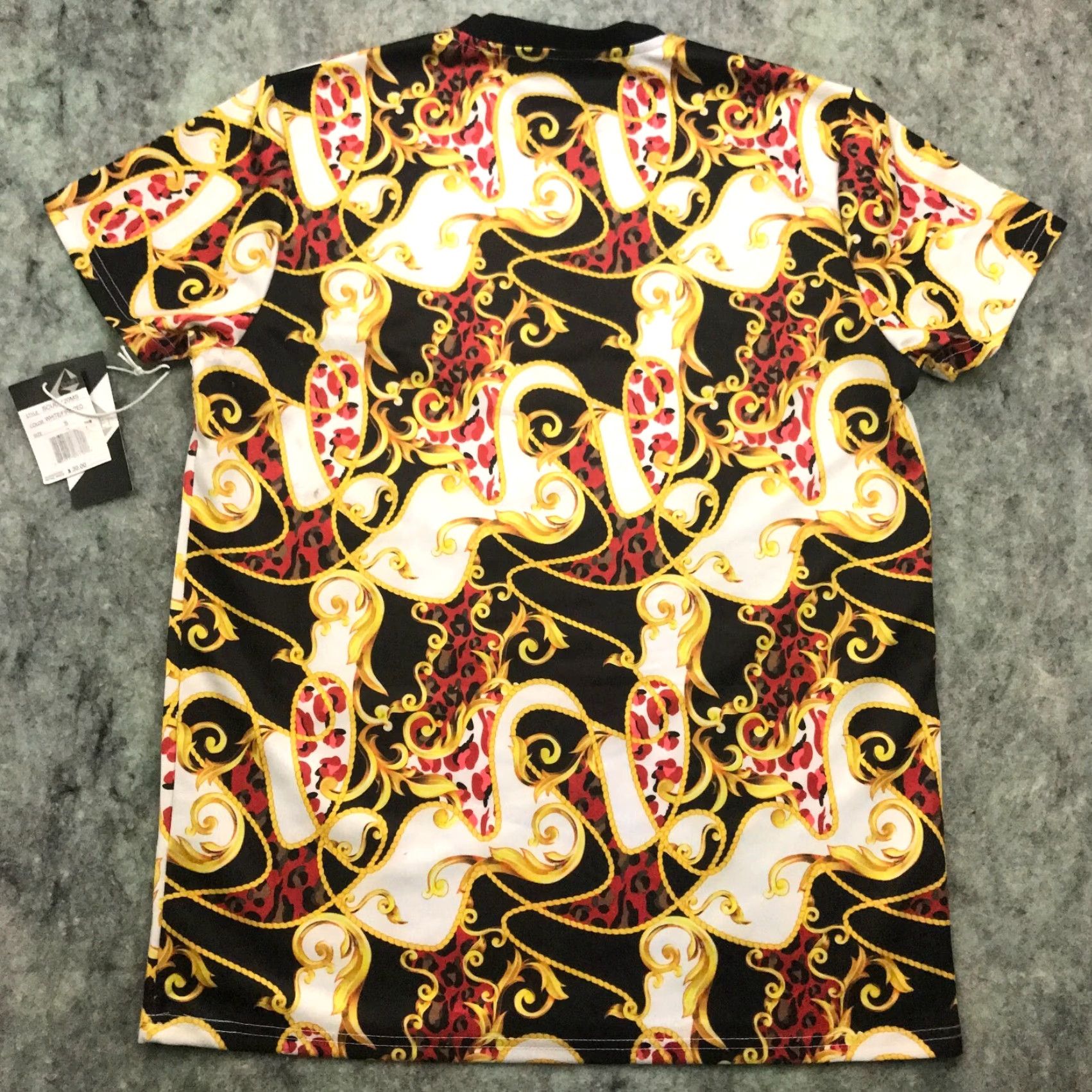 Vintage G-Net Shirt Mens Small Gold & Red All Over Print Pattern SCUC-120MS Shirt Men Small Gold Red All Over Print Graphic Print Vintage: No Size US S / EU 44-46 / 1 - 6 Thumbnail