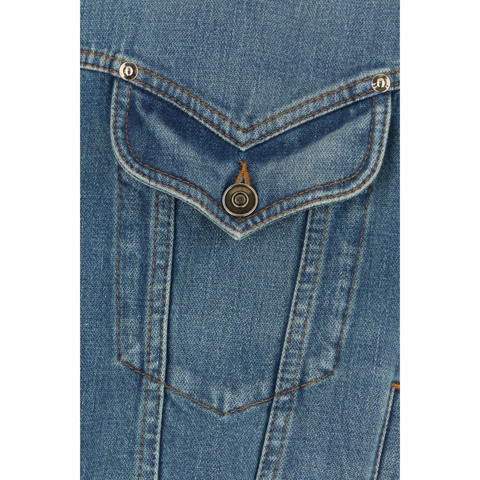Versace VERSACE Denim Jacket New & Authentic (Men's size:XL;) Size US XL / EU 56 / 4 - 3 Thumbnail