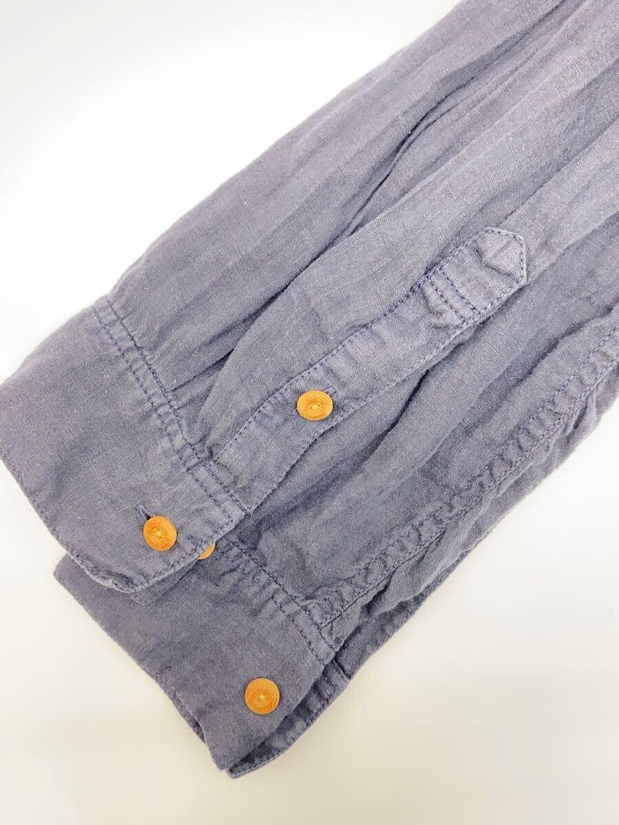 Visvim Blue Cotton Long Sleeve Shirt Size US S / EU 44-46 / 1 - 6 Thumbnail