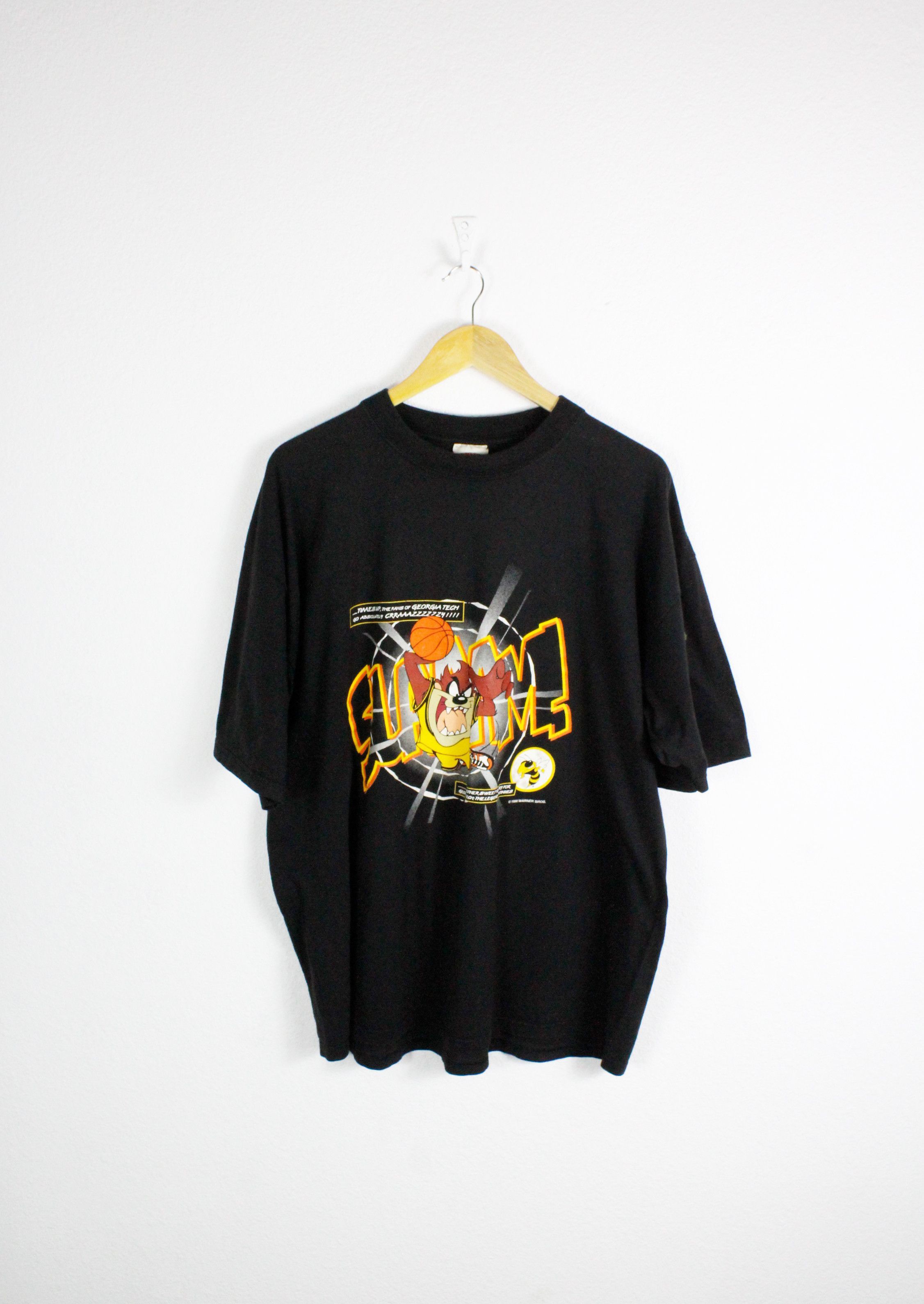 Cartoon Network × Vintage × Warner Bros Vintage Warner Bros Looney Tunes Taz Graphic Tee T-shirt Size US XL / EU 56 / 4 - 1 Thumbnail
