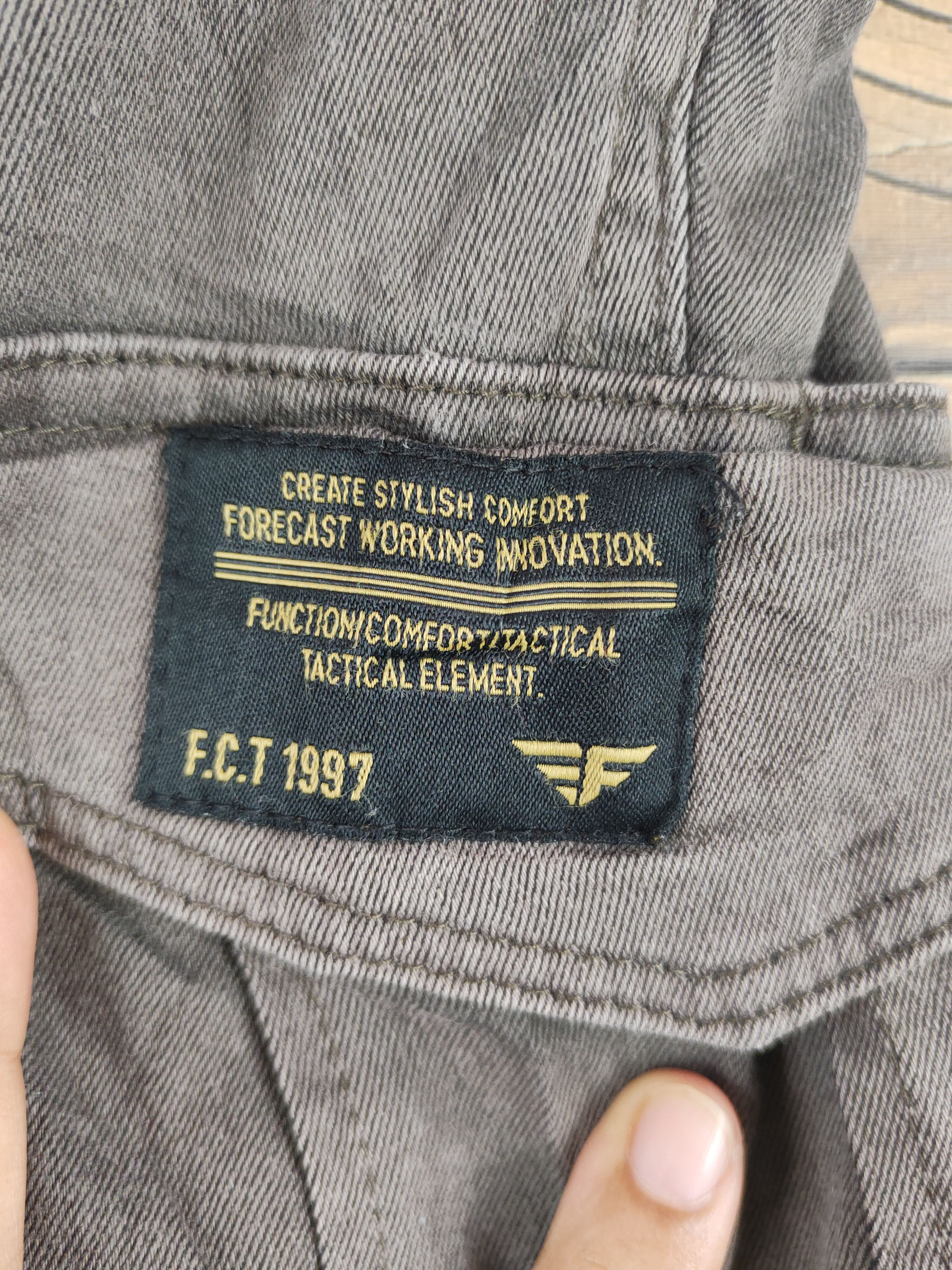 Japanese Brand Forecast Brown Faded Multipocket Tactical Cargo Pants #W2189 Size US 34 / EU 50 - 8 Thumbnail