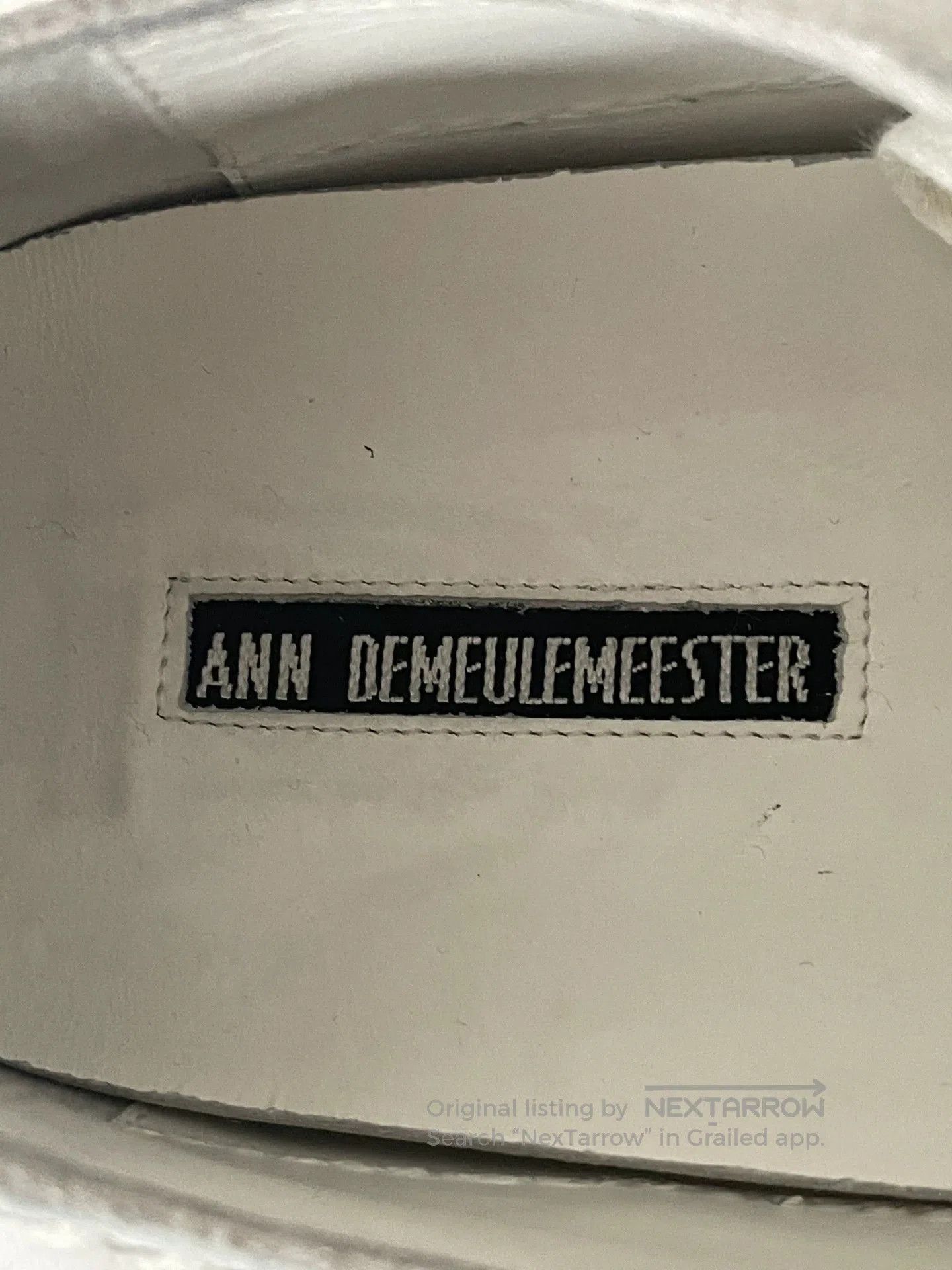 Ann Demeulemeester Ann Demeulemeester Suede Knit Leather Shoes. Size US 10 / EU 43 - 4 Thumbnail