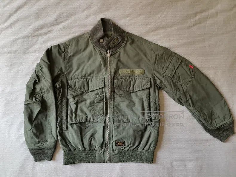 Wtaps Wtaps Military Green Flight Jacket Size US M / EU 48-50 / 2 - 3 Thumbnail