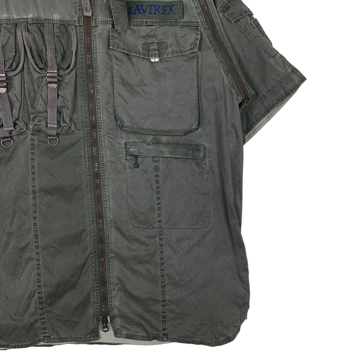 Avirex AVIREX Surplus Bondage Short Sleeve Jacket #0154-C8 Size US XL / EU 56 / 4 - 5 Thumbnail