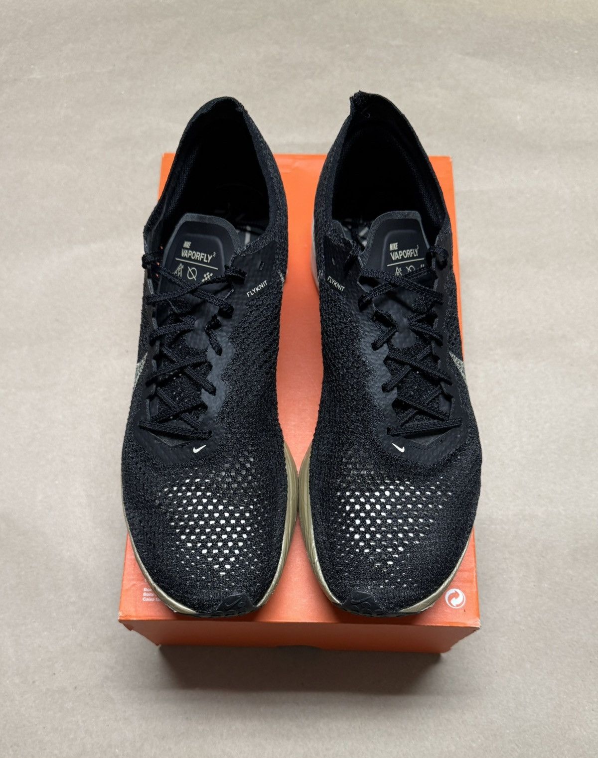 Nike Nike Zoom X Vaporfly Next 3% Black Gold men’s sz 14 running! Size US 14 / EU 47 - 3 Thumbnail