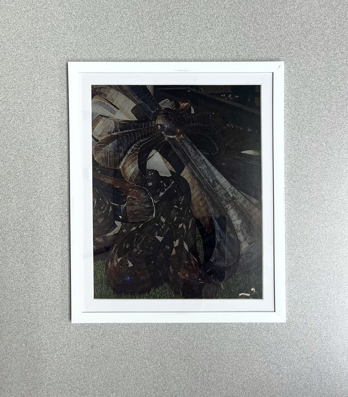 Chrome Hearts × Vintage Chrome Hearts close up wooden Cross Framed poster 9x11 Size ONE SIZE - 1 Thumbnail