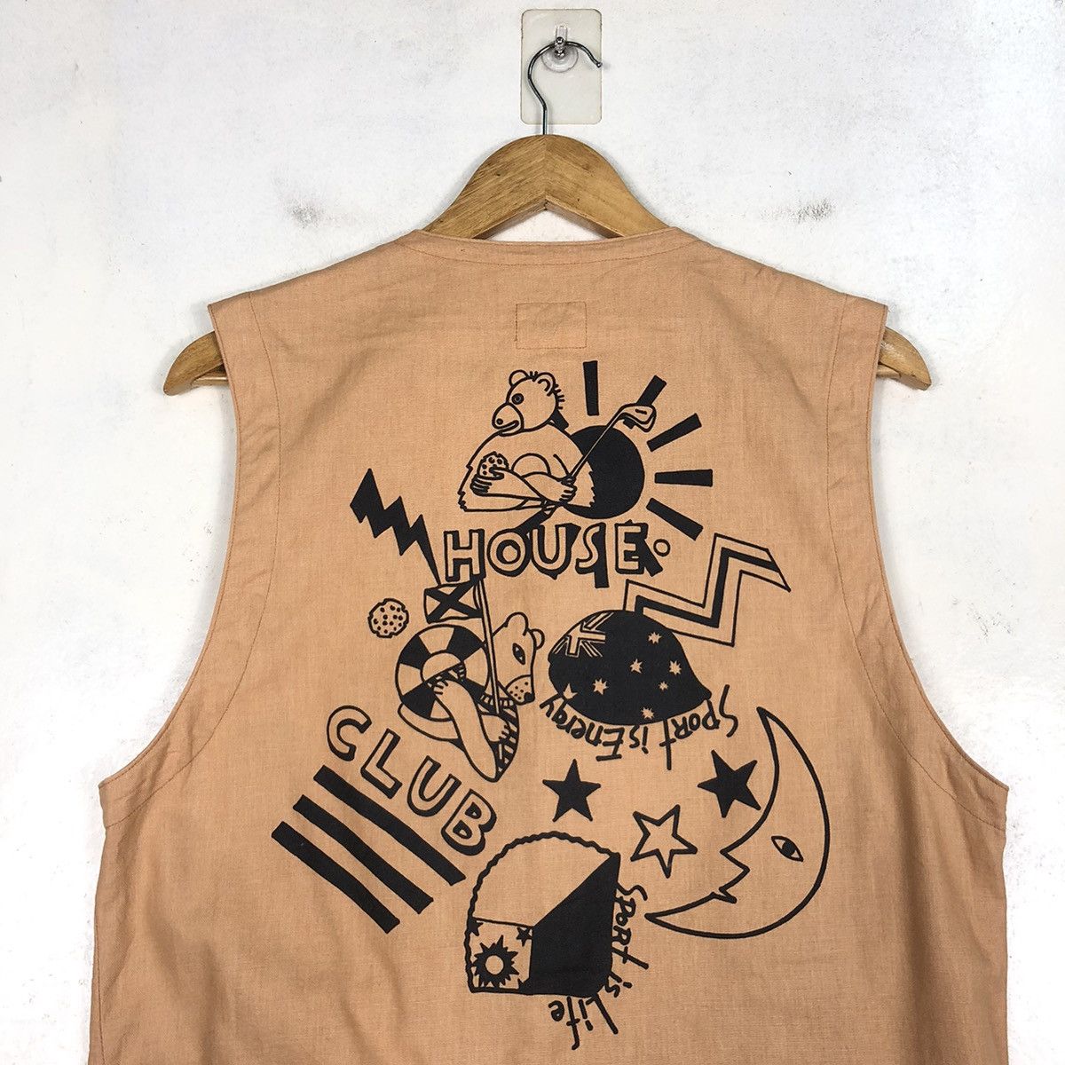 Jean Charles De Castelbajac RARE!! JEAN CHARLES VEST Size US M / EU 48-50 / 2 - 8 Thumbnail