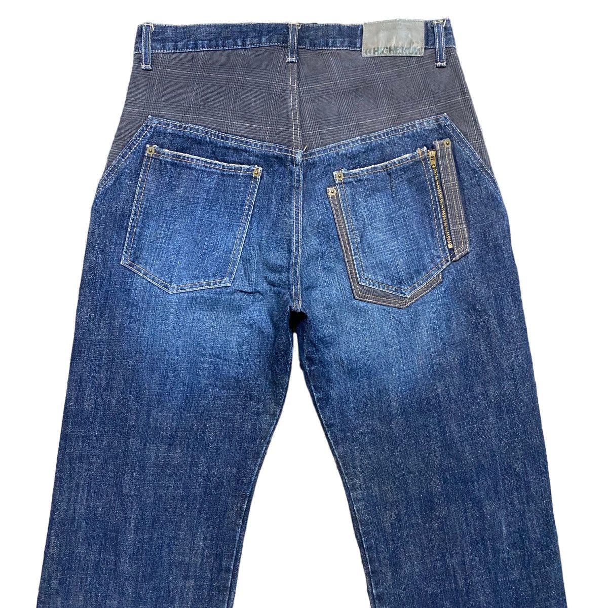Japanese Brand Japanese Brand HIGHBROW Hybrid Denim Jeans Size US 32 / EU 48 - 9 Thumbnail