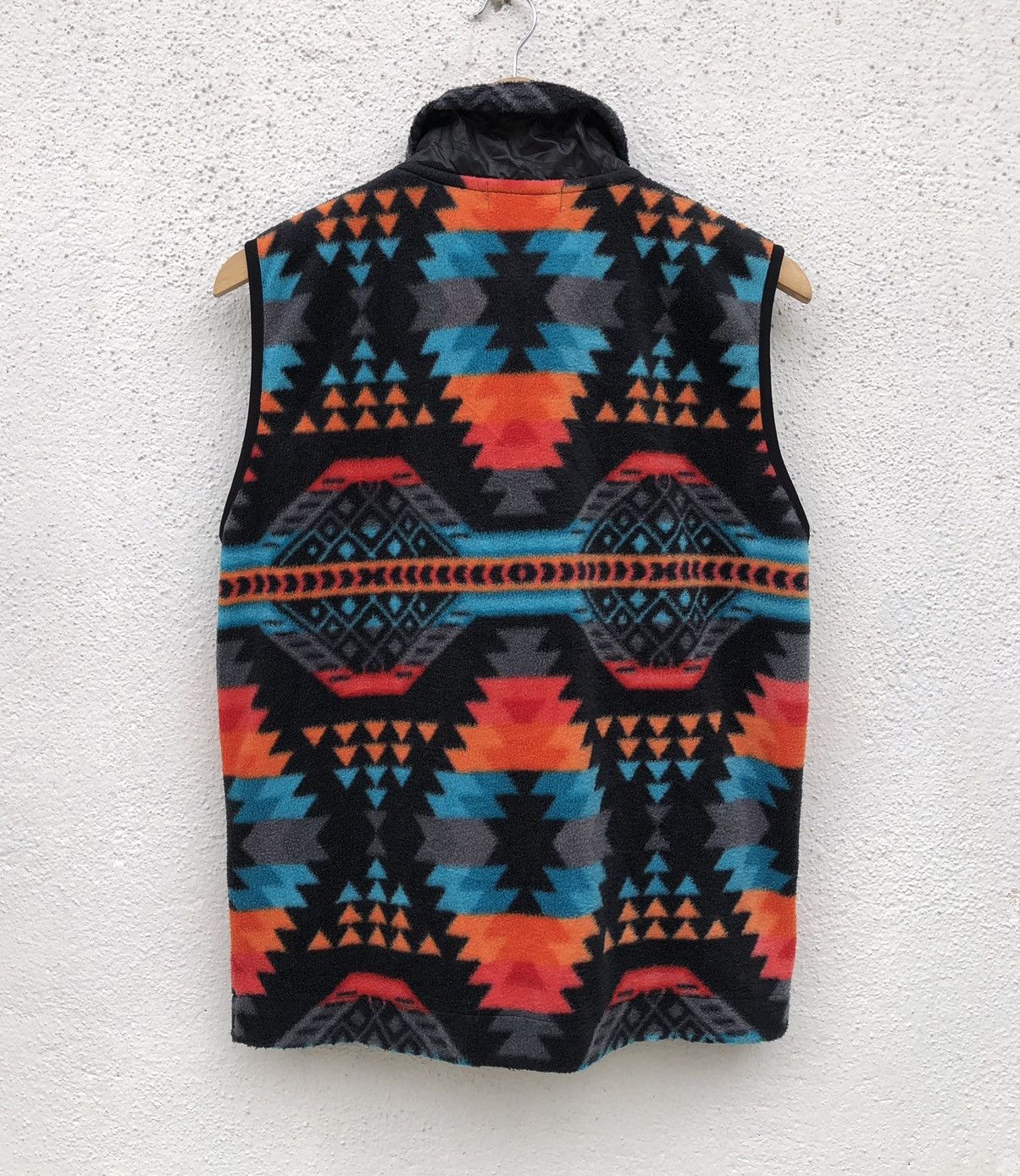 Global Work Global Work Aztec Colourful Navajo Fleece Vest Jacket Size US M / EU 48-50 / 2 - 11 Thumbnail