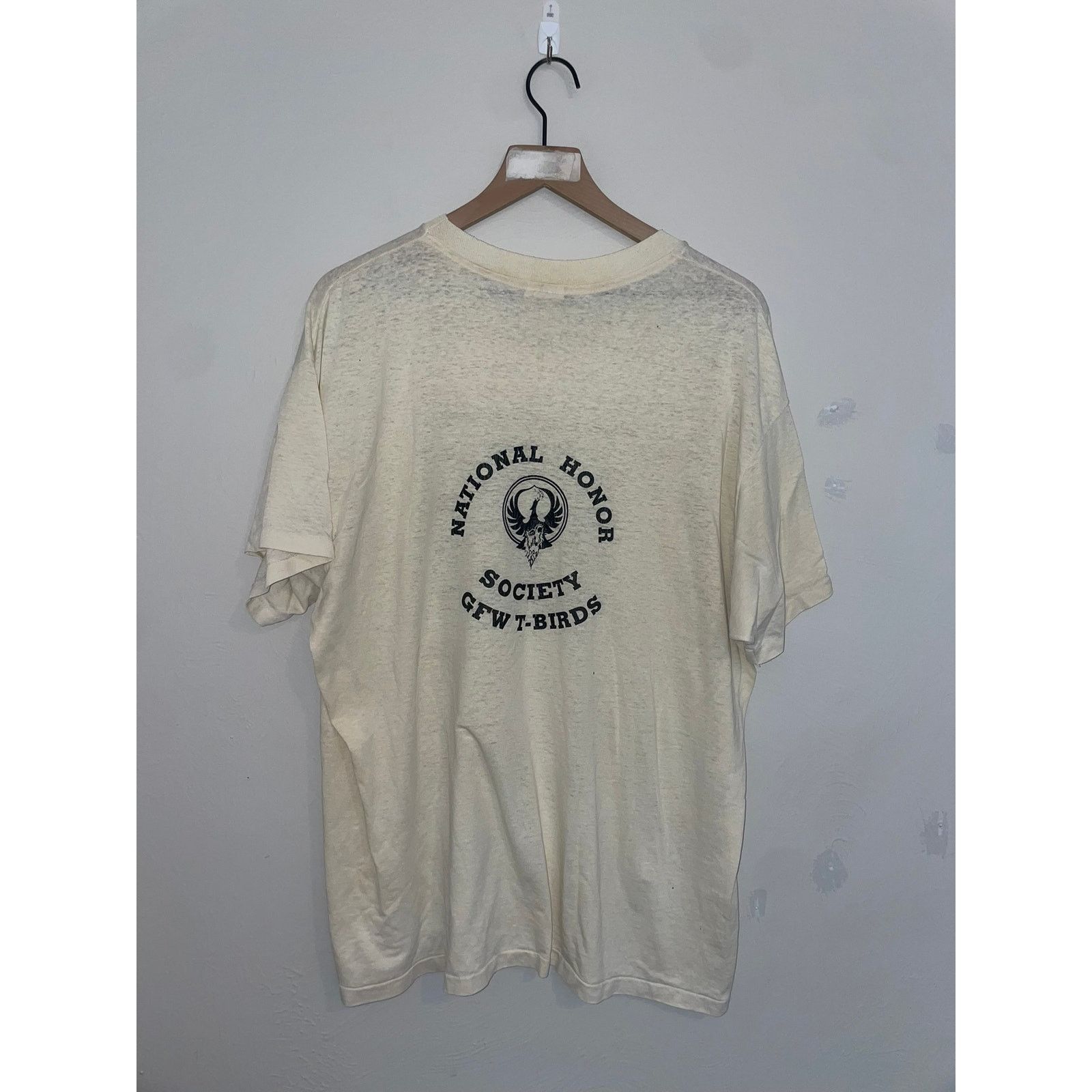 Hanes Vintage Jail Shirt Bail Jail-A-Thon Graphic Tee 90s XL Size US XL / EU 56 / 4 - 8 Thumbnail