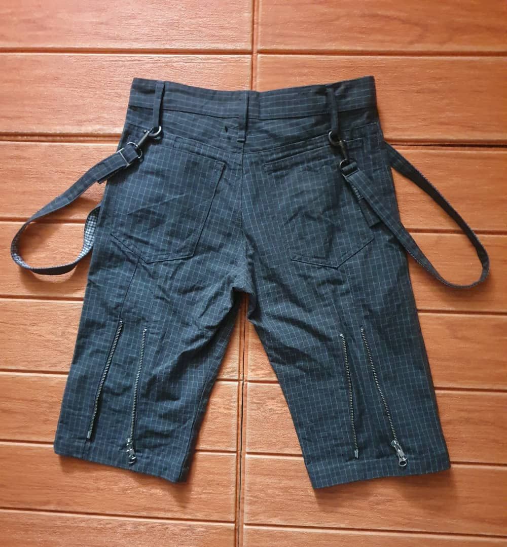 Japanese Brand 💥Sladky Japanese brand checkered punk rock style short pant Size US 27 - 13 Thumbnail
