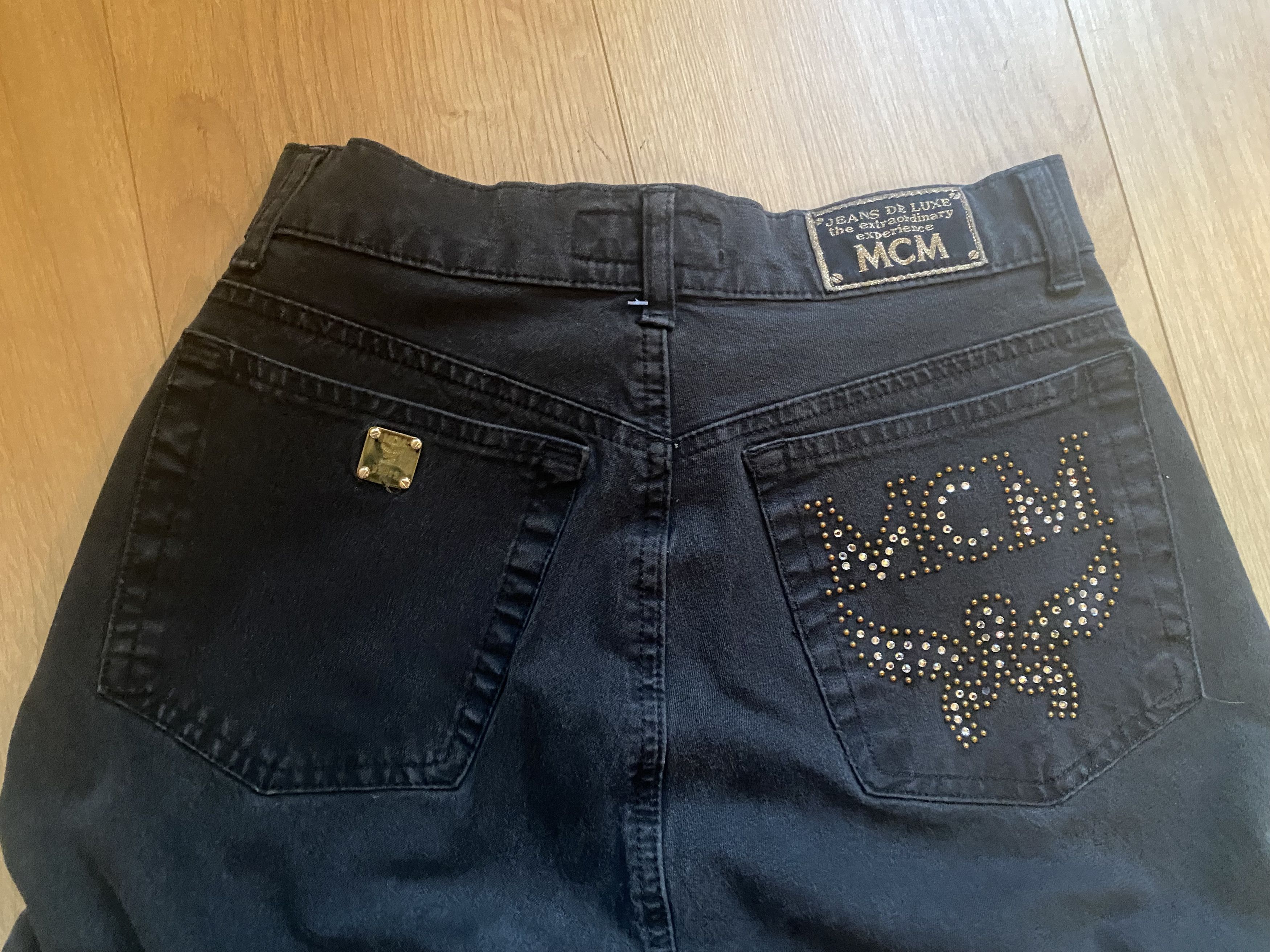 MCM MCM Skinny Jeans Rhinestone Pocket Size 27" / US 4 / IT 40 - 4 Thumbnail