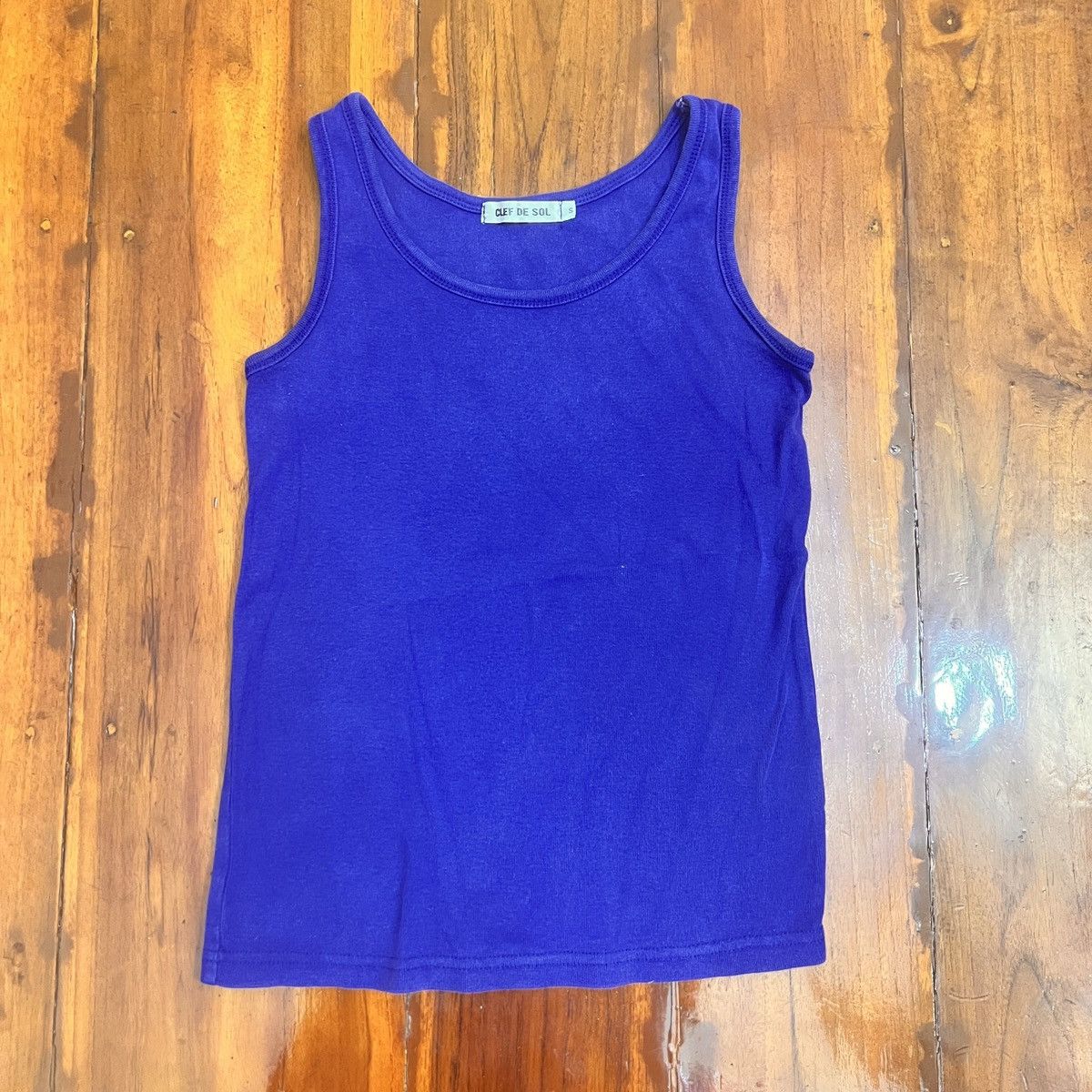 Hysteric Glamour Clef De Sol Vintage Japanese Designer Tank Tops Size S / US 4 / IT 40 - 1 Thumbnail