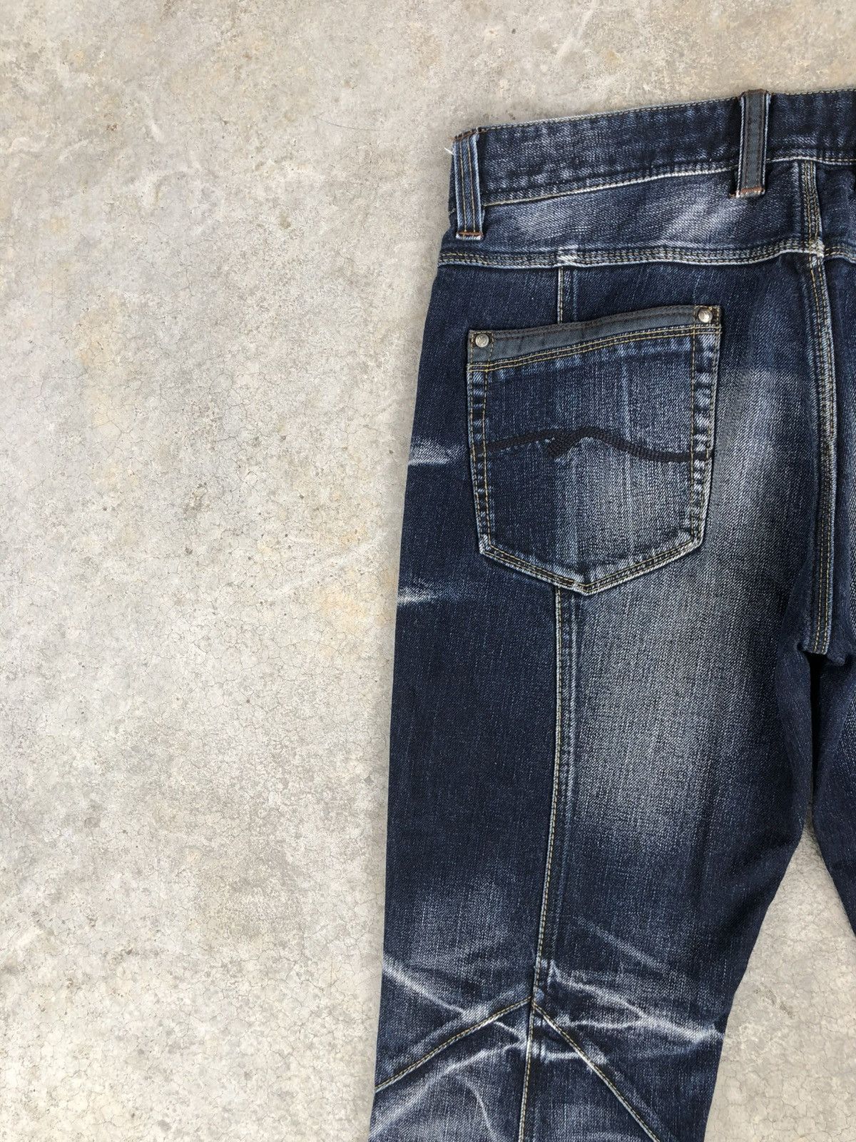 If Six Was Nine Nicole Club Flared Jeans Distressed Jeans Size US 32 / EU 48 - 9 Thumbnail